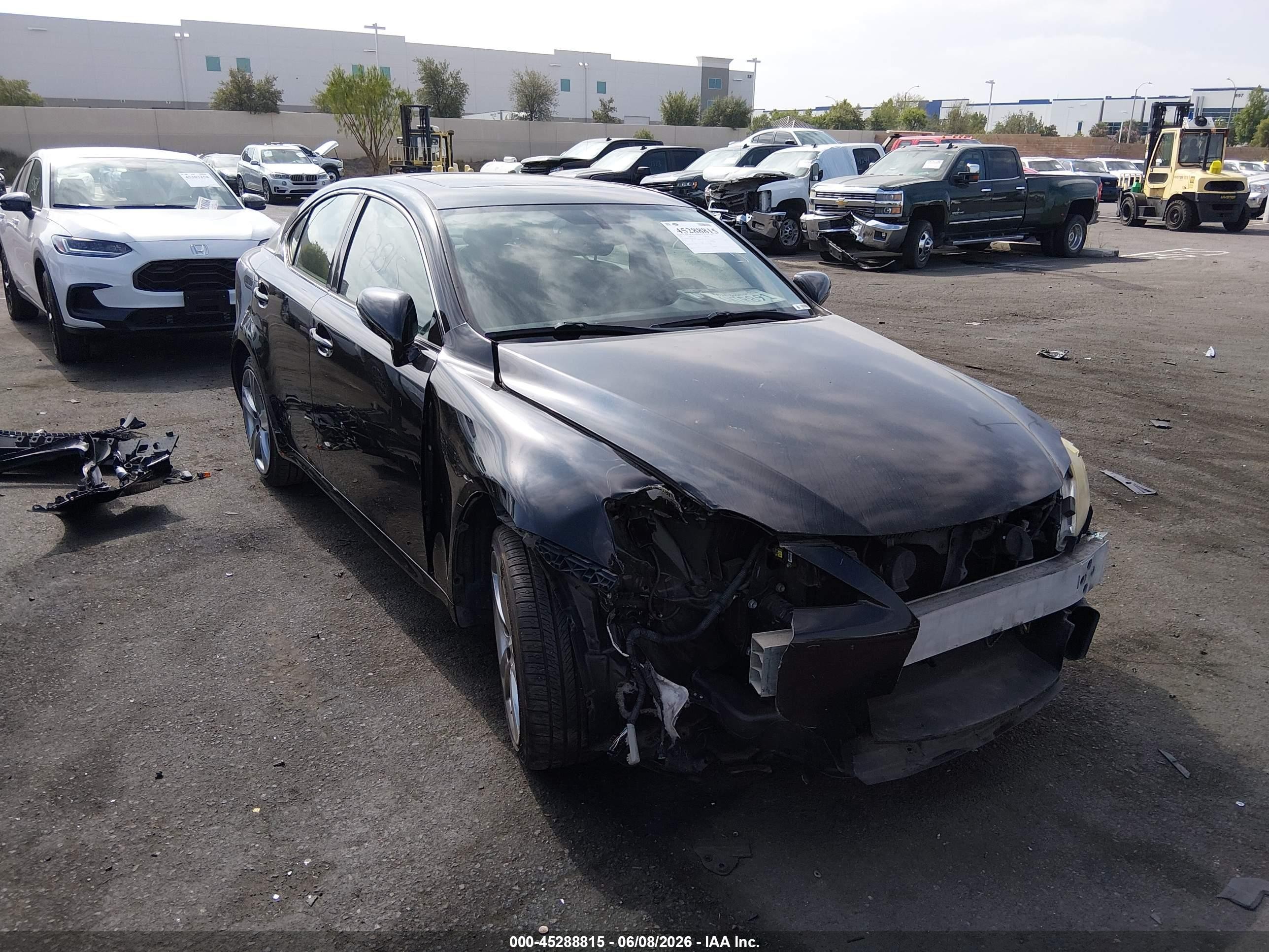2011 Lexus Is 250   Black vin: JTHBF5C29B2101190