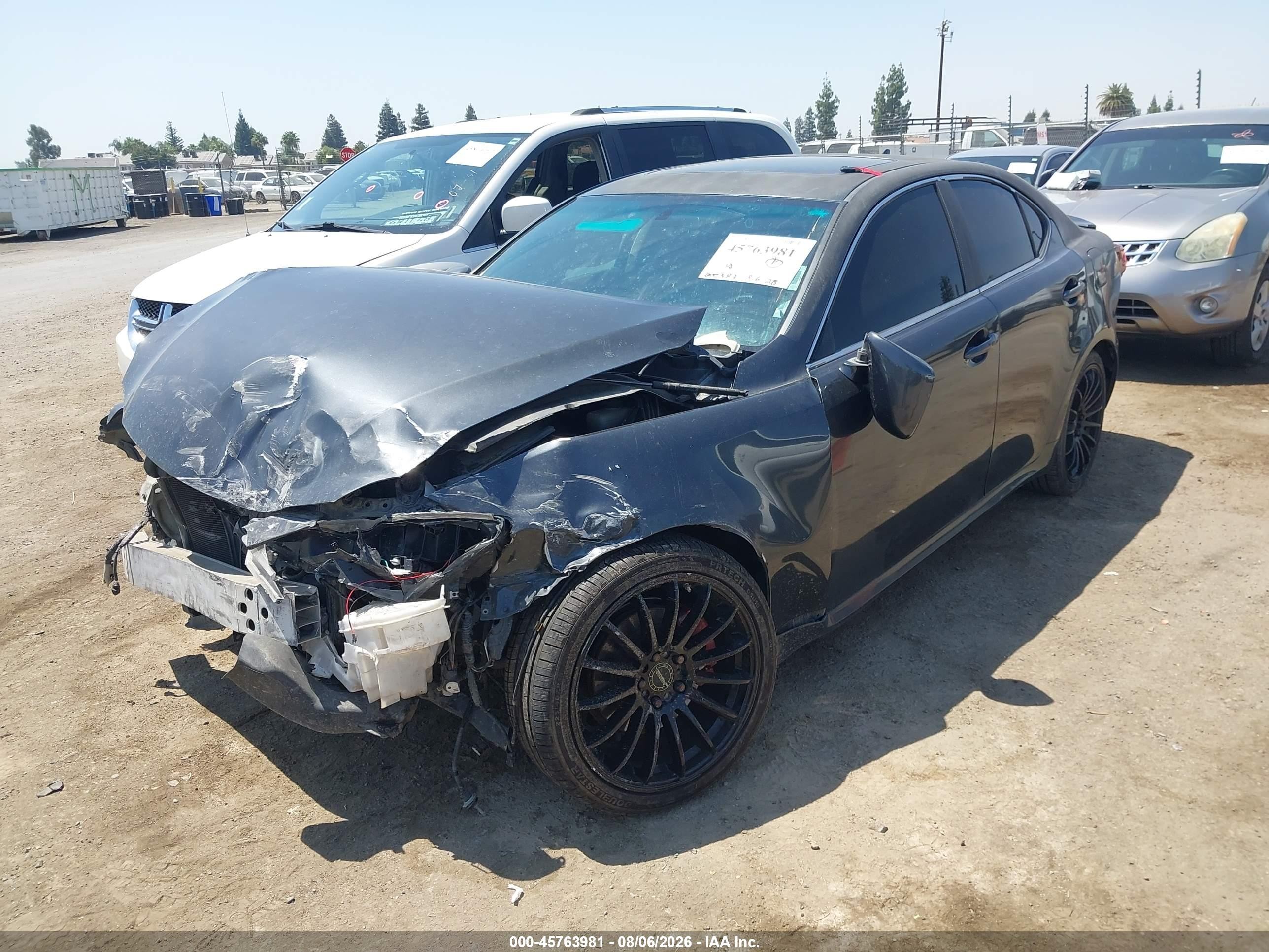 2011 Lexus Is 250   Gray vin: JTHBF5C29B5137993