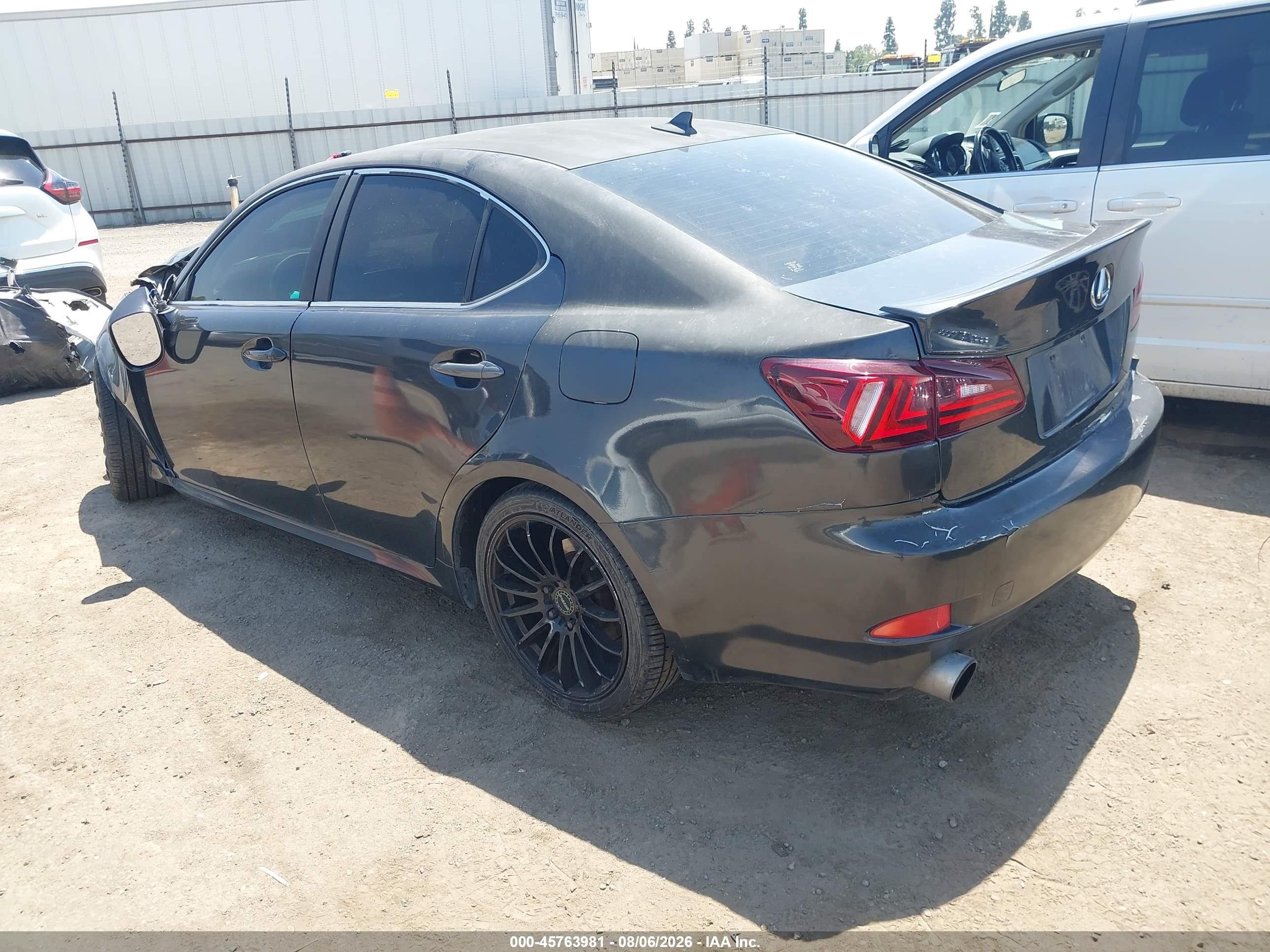 2011 Lexus Is 250   Gray vin: JTHBF5C29B5137993