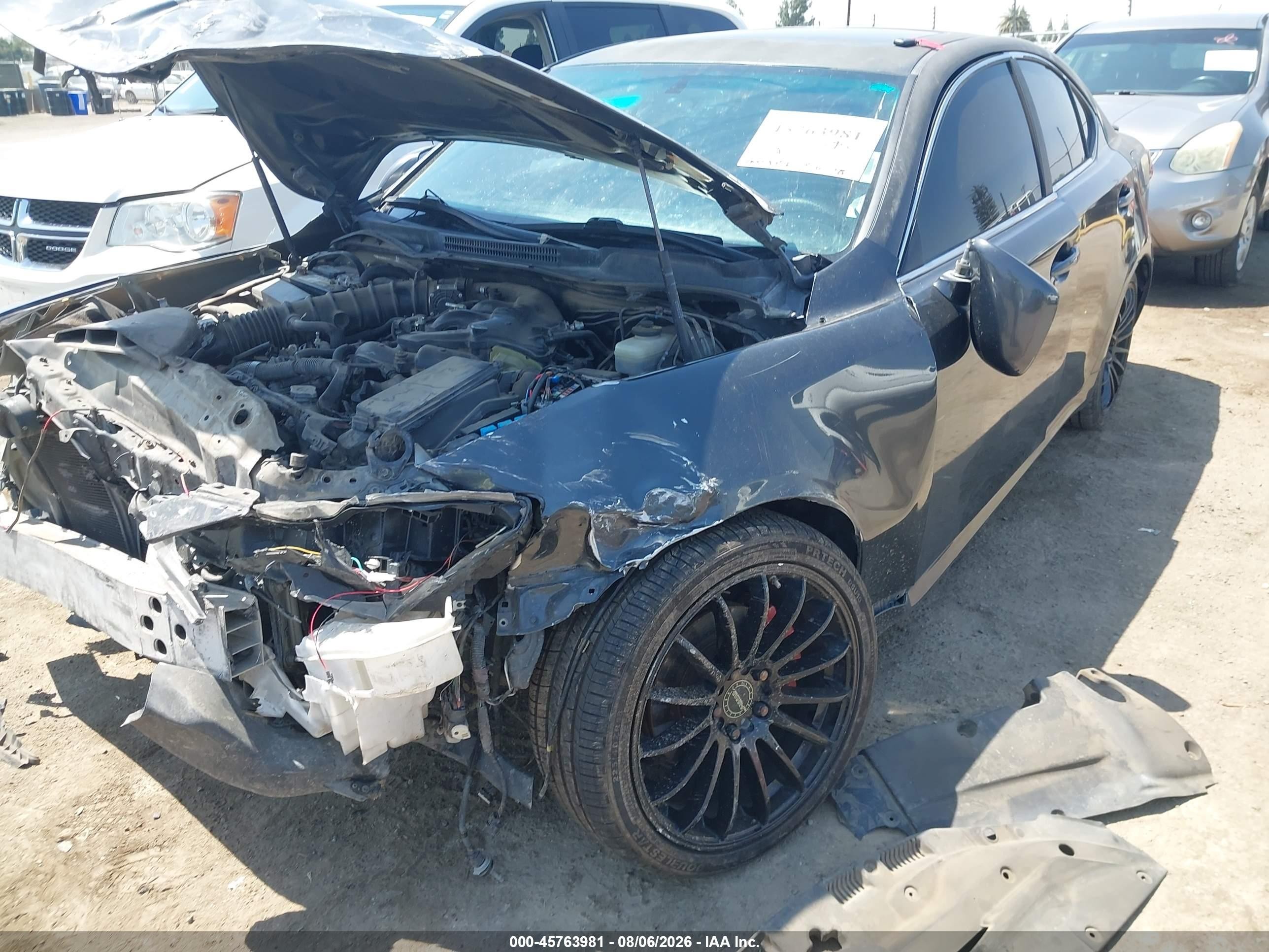 2011 Lexus Is 250   Gray vin: JTHBF5C29B5137993