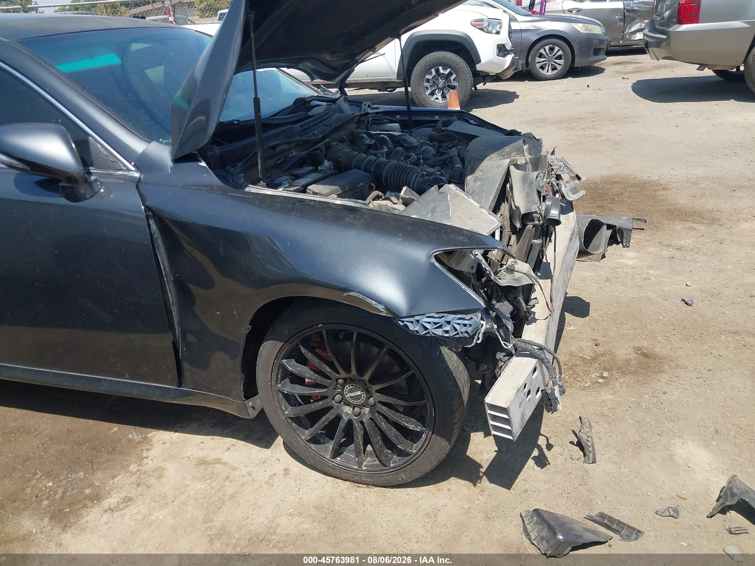2011 Lexus Is 250   Gray vin: JTHBF5C29B5137993