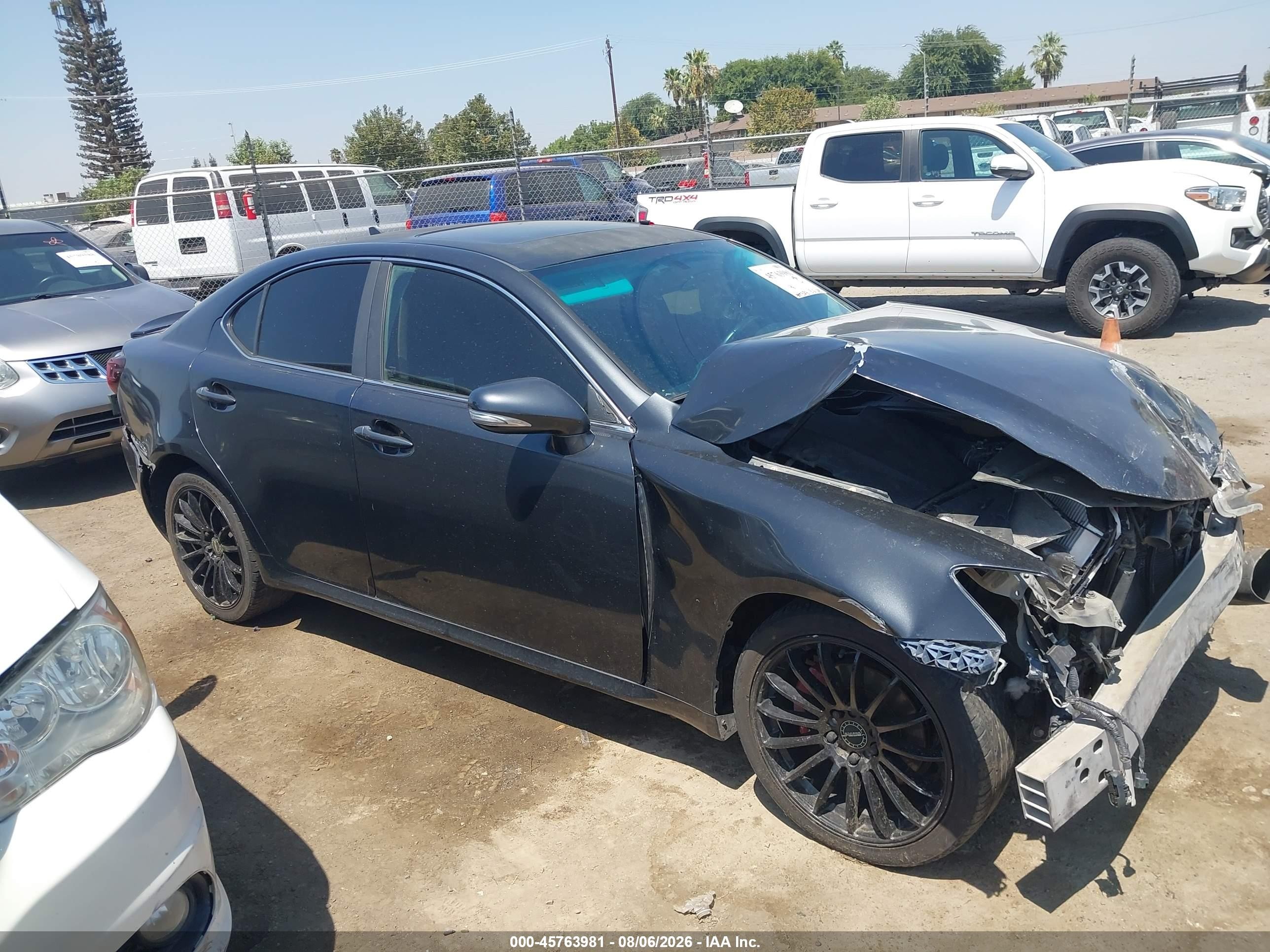 2011 Lexus Is 250   Gray vin: JTHBF5C29B5137993