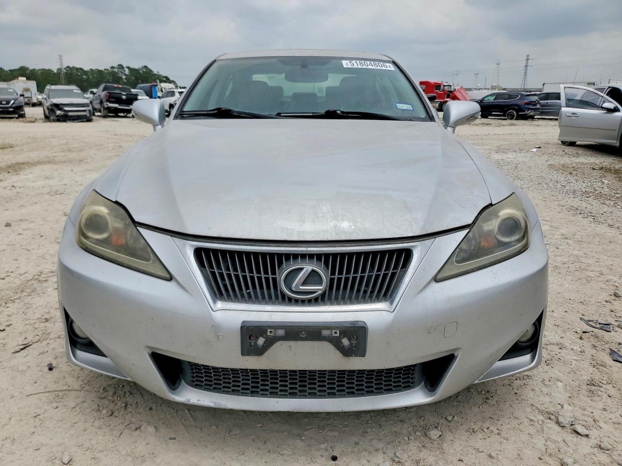 2011 Lexus Is 250 Серебряный vin: JTHBF5C29B5148105