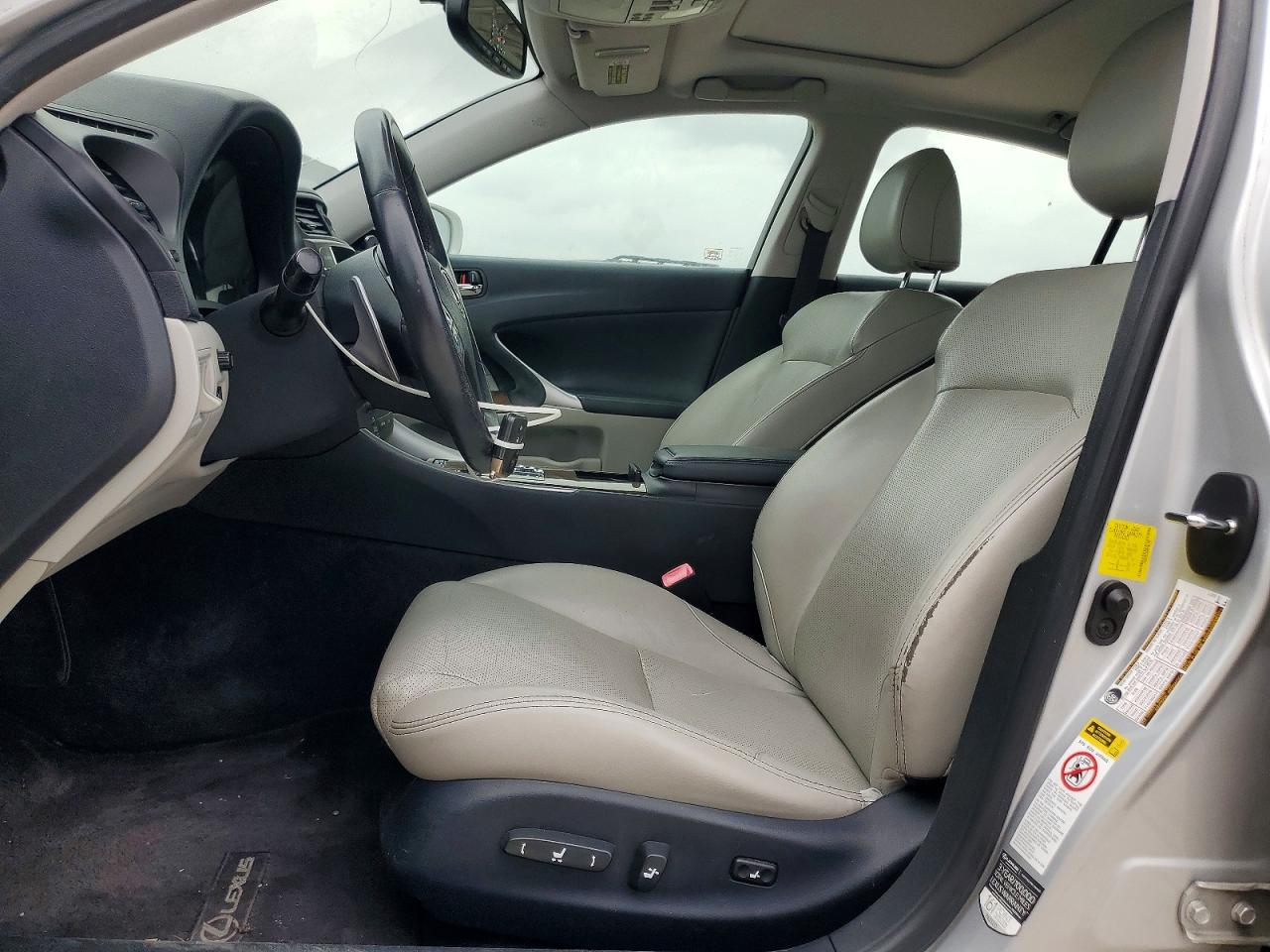 2011 Lexus Is 250 Серебряный vin: JTHBF5C29B5148105