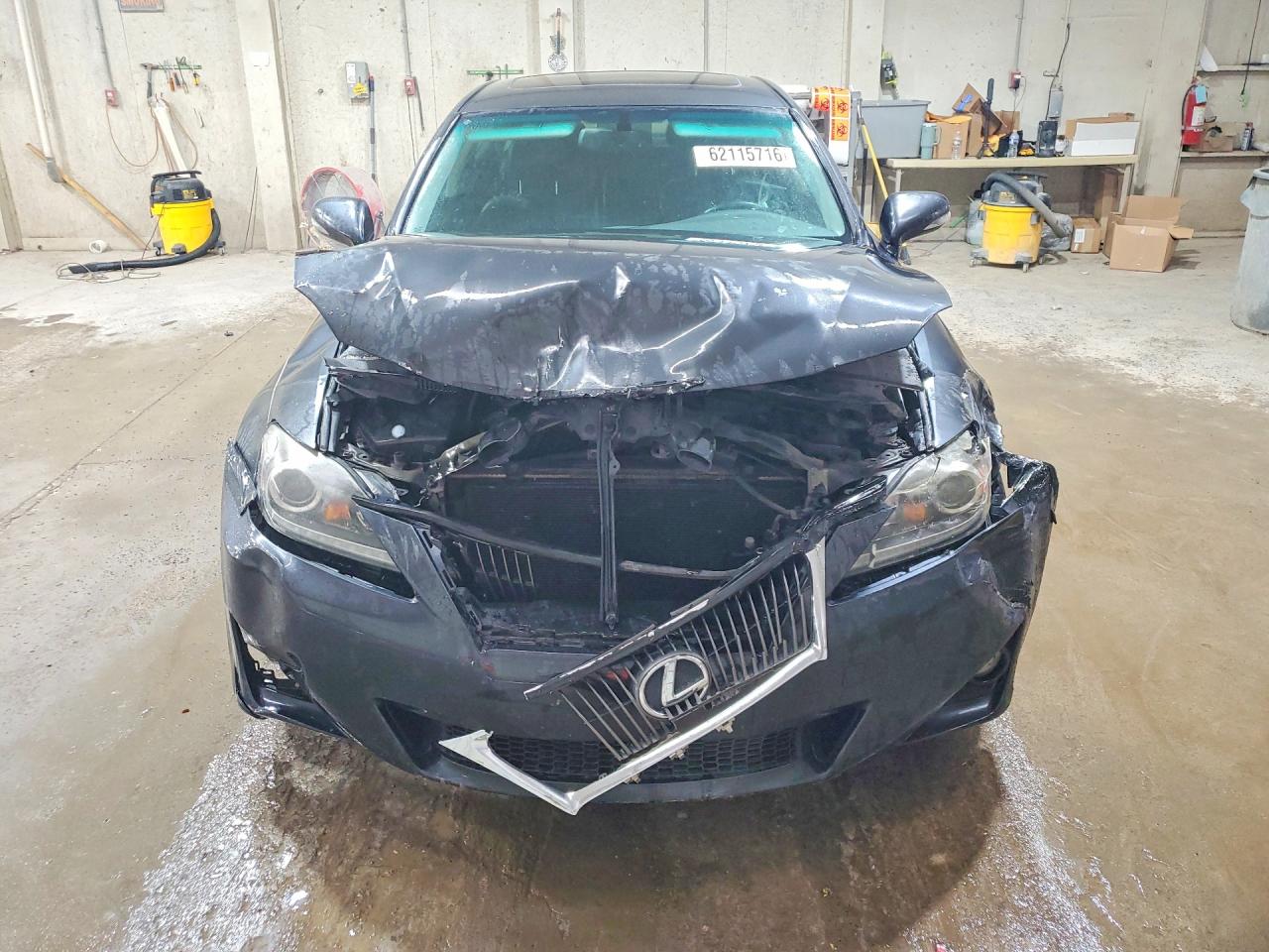 2011 Lexus Is 250 Gray vin: JTHBF5C29B5149870