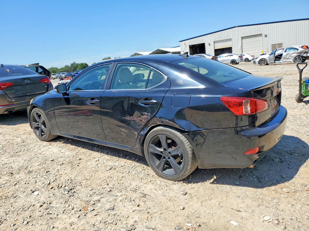 2011 Lexus Is 250 Черный vin: JTHBF5C29B5150467