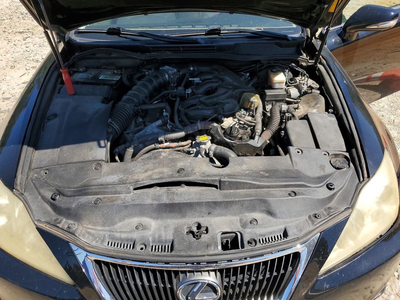 2011 Lexus Is 250 Черный vin: JTHBF5C29B5150467