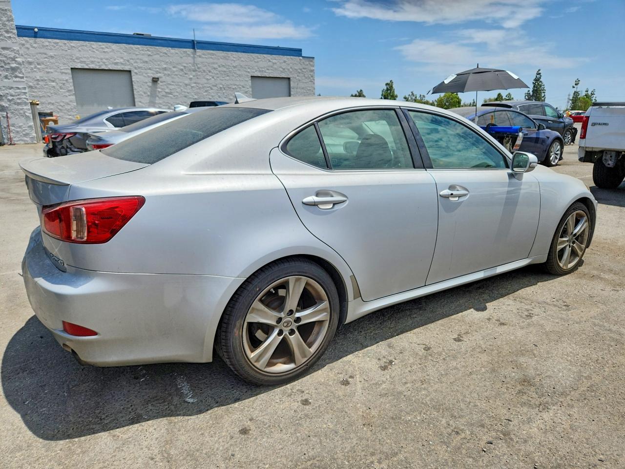 2011 Lexus Is 250 Base Серебряный vin: JTHBF5C29B5153465