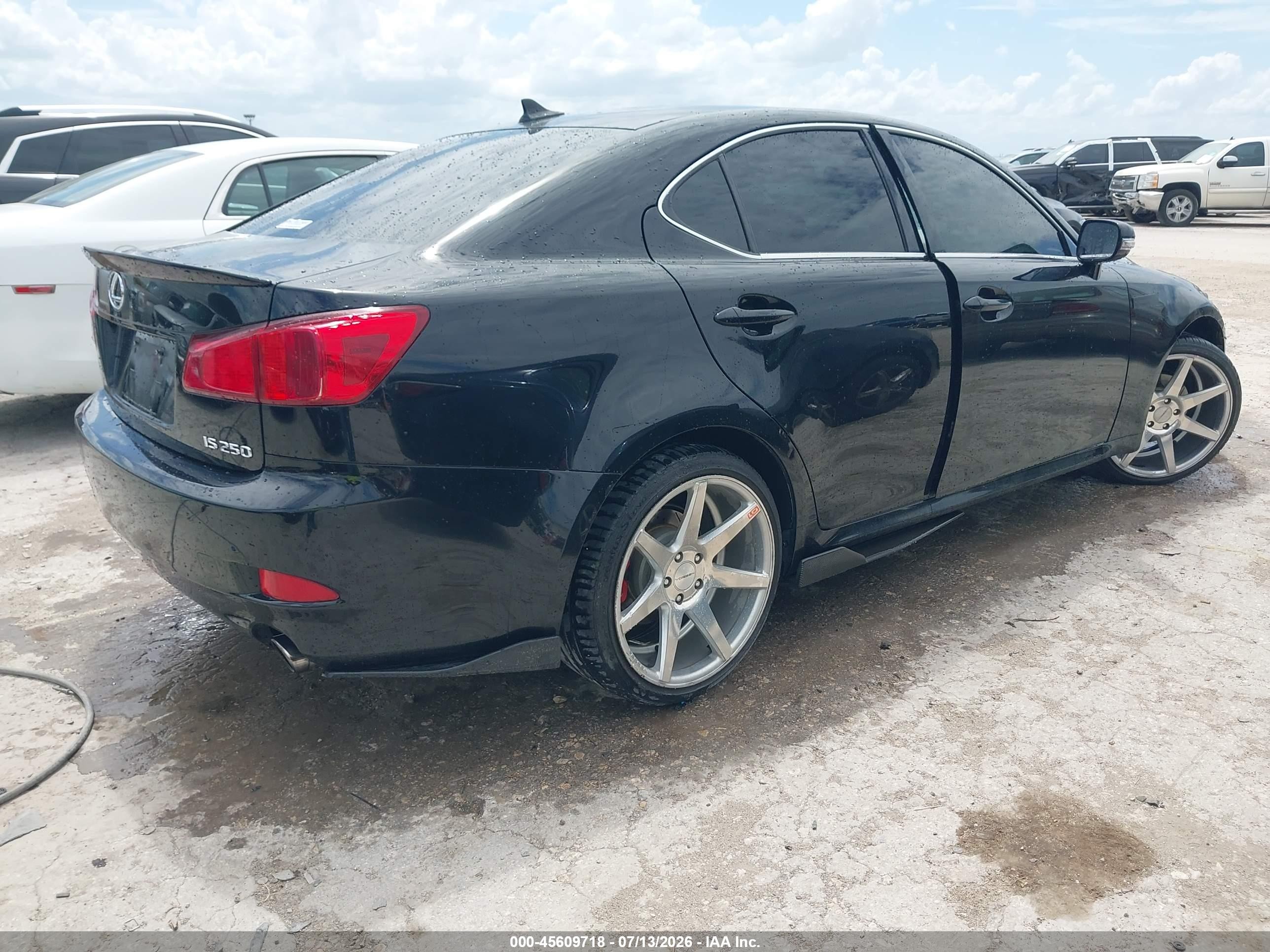 2012 Lexus Is 250   Black vin: JTHBF5C29C2103040