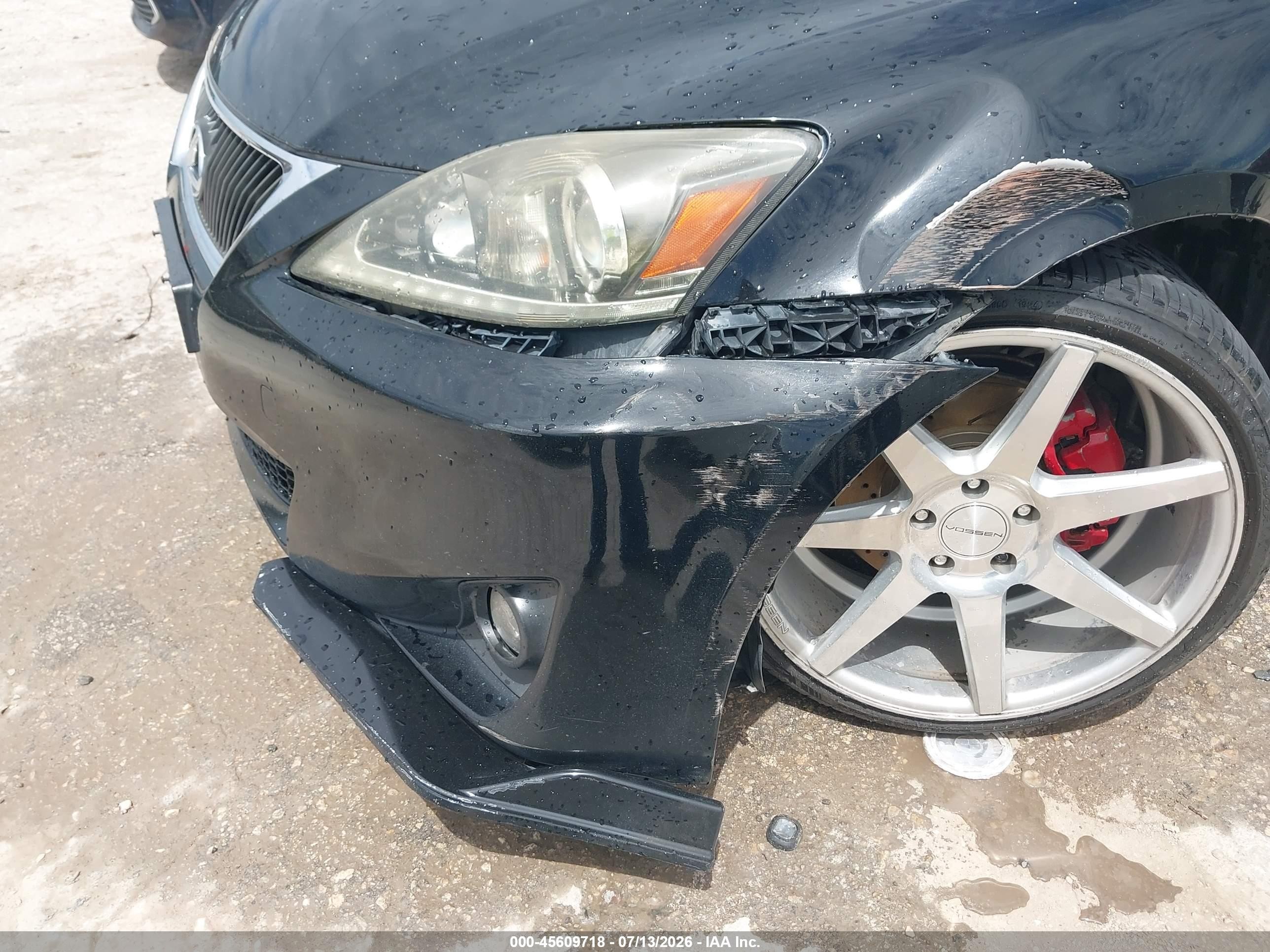 2012 Lexus Is 250   Black vin: JTHBF5C29C2103040