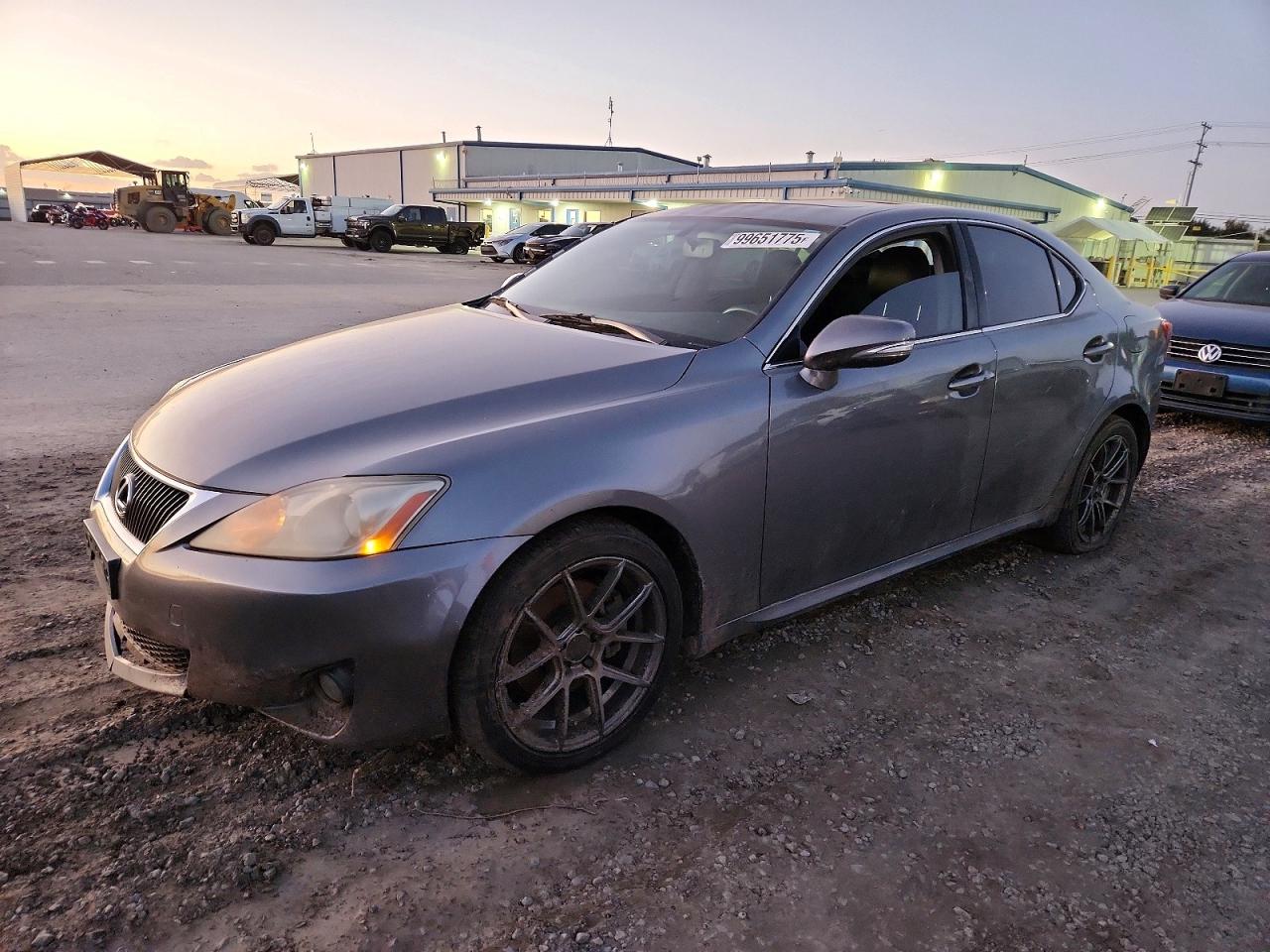 2012 Lexus Is 250 Gray vin: JTHBF5C29C5171806