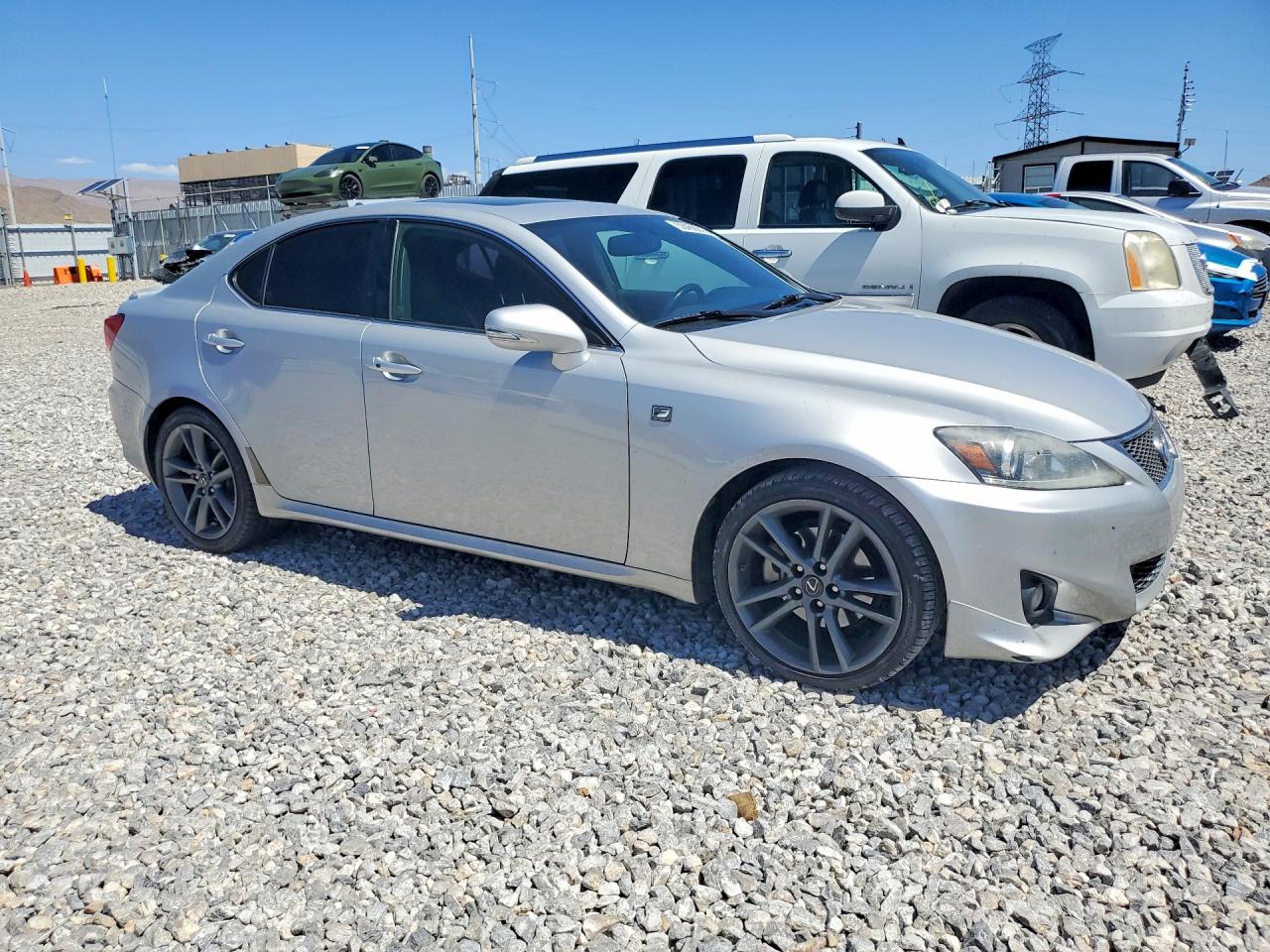 2012 Lexus Is 250 Серебряный vin: JTHBF5C29C5174110
