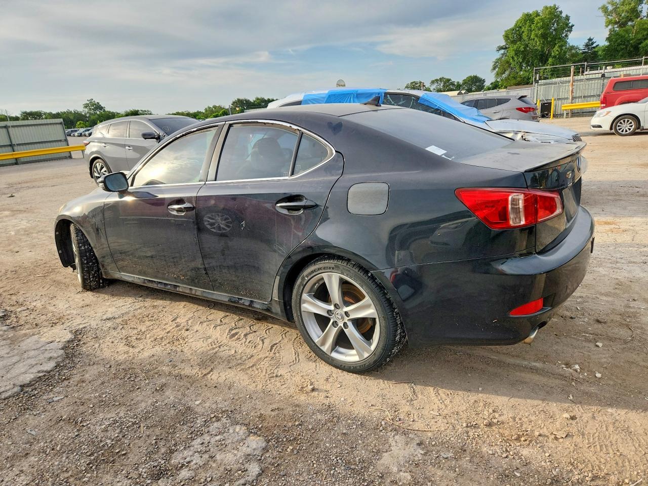 2012 Lexus Is 250 Черный vin: JTHBF5C29C5175578