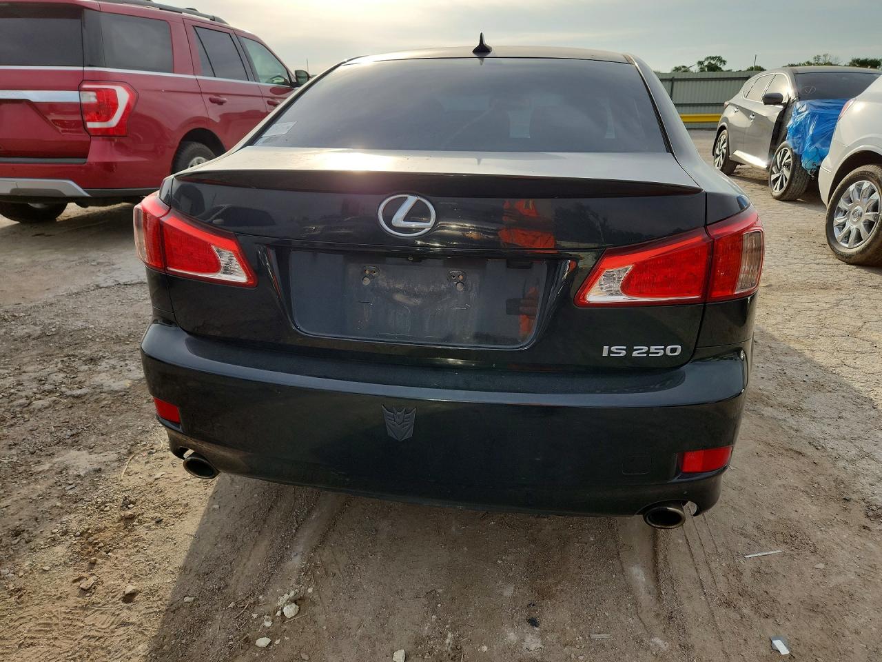 2012 Lexus Is 250 Черный vin: JTHBF5C29C5175578