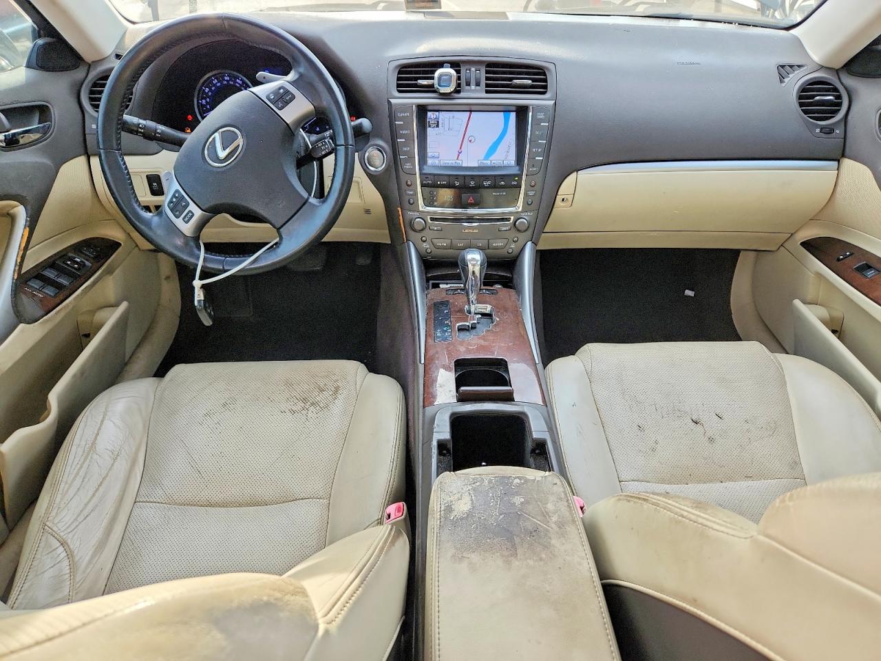 2012 Lexus Is 250 Черный vin: JTHBF5C29C5175578