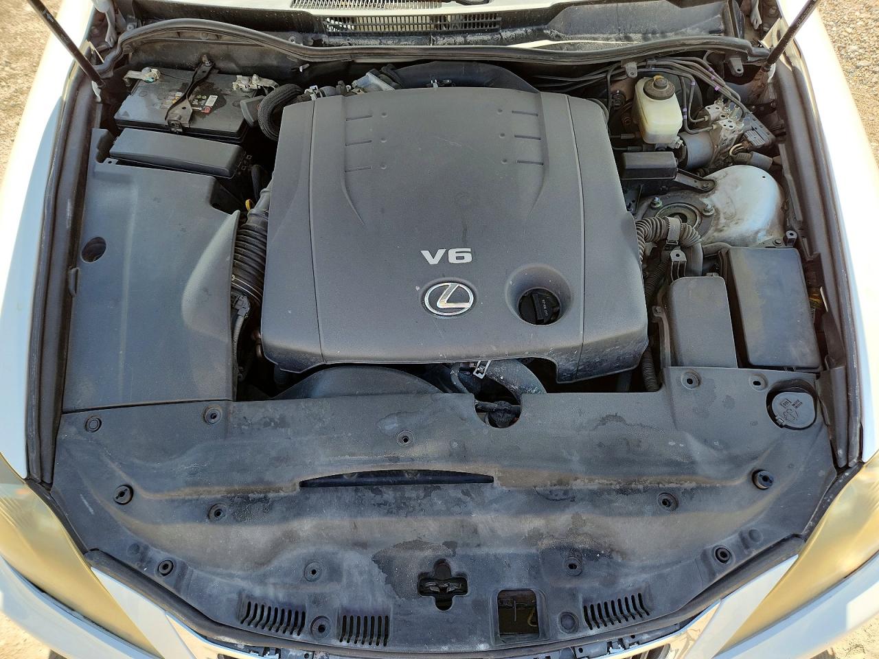 2012 Lexus Is 250 White vin: JTHBF5C29C5182496