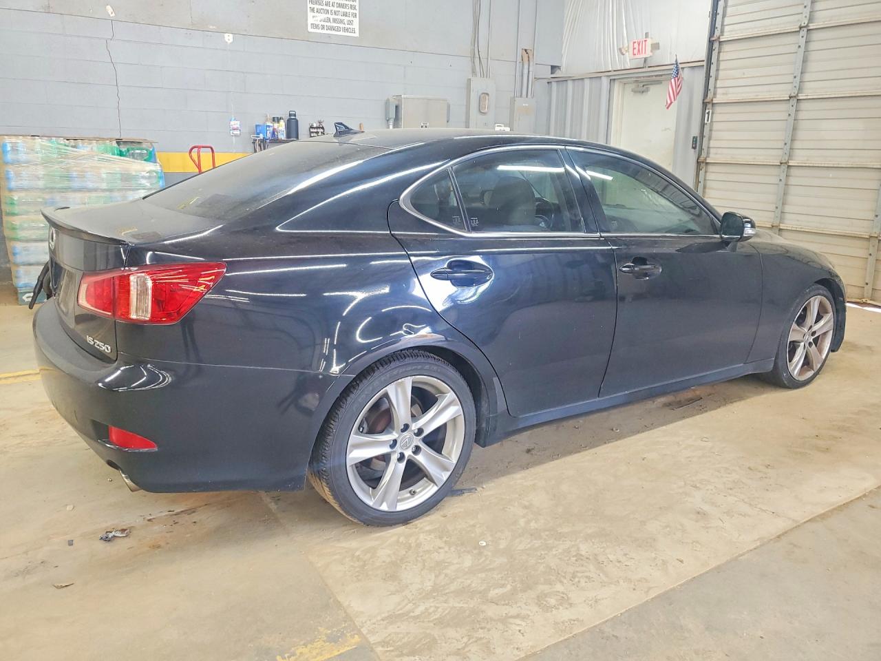 2013 Lexus Is 250 Black vin: JTHBF5C29D5190115
