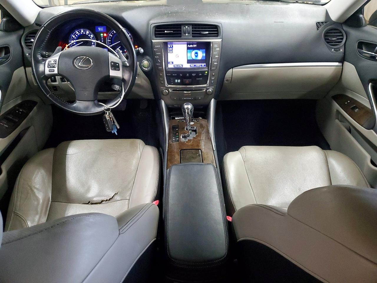 2013 Lexus Is 250 Black vin: JTHBF5C29D5190115