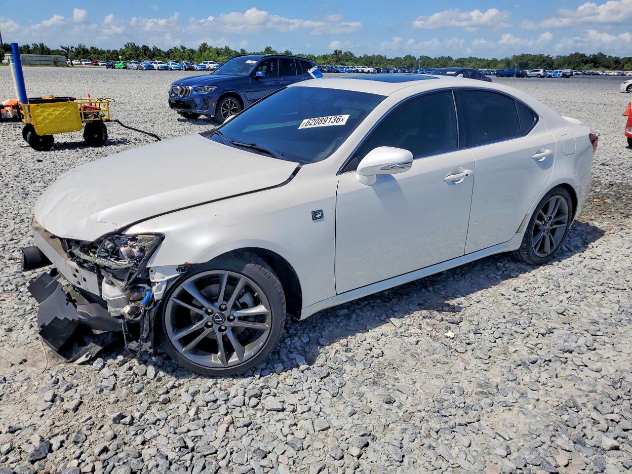 2013 Lexus Is 250 White vin: JTHBF5C29D5191989