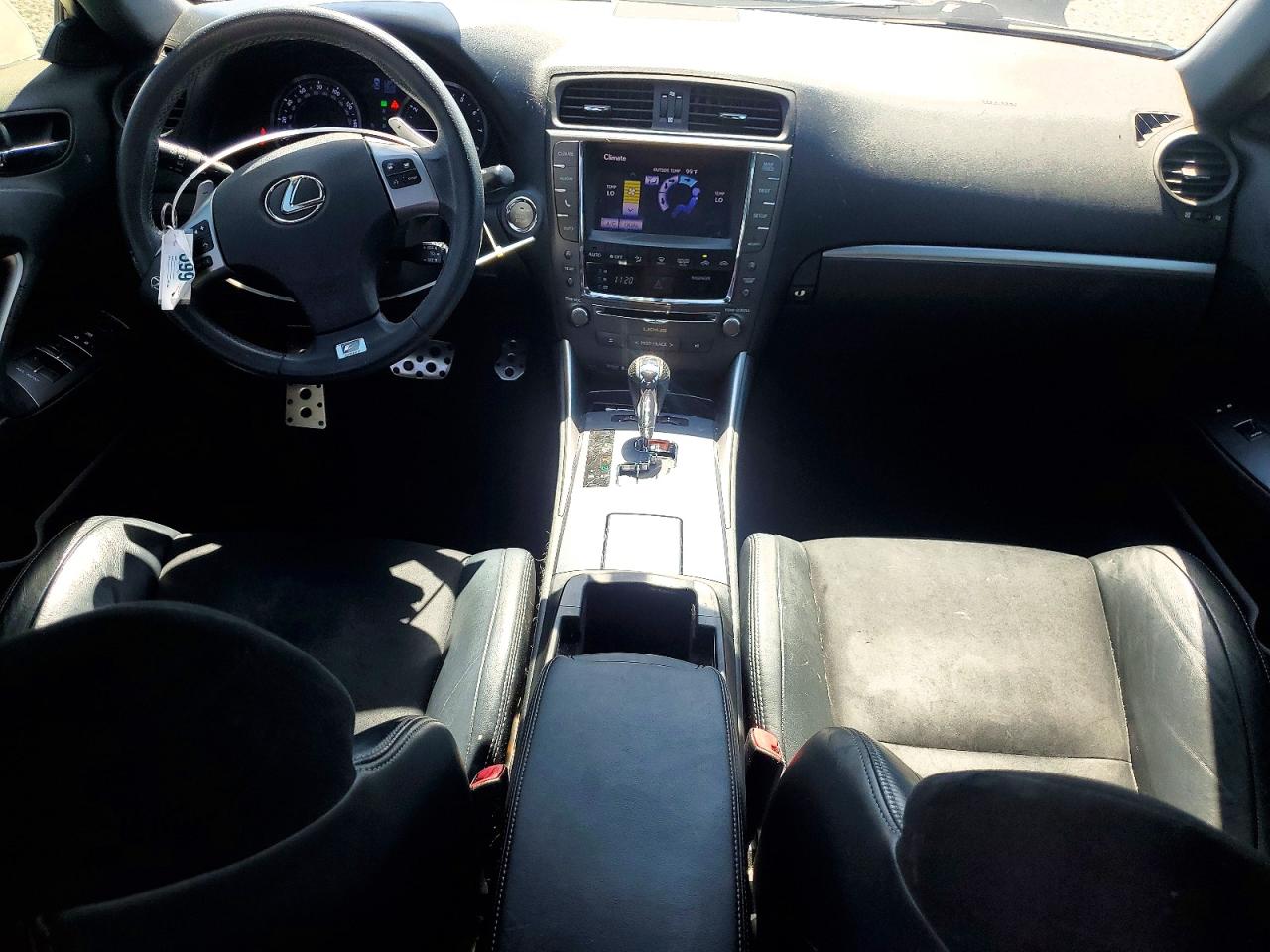 2013 Lexus Is 250 White vin: JTHBF5C29D5191989