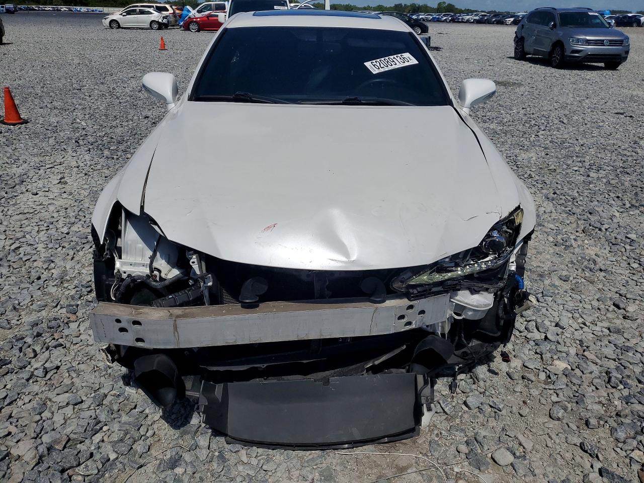 2013 Lexus Is 250 White vin: JTHBF5C29D5191989