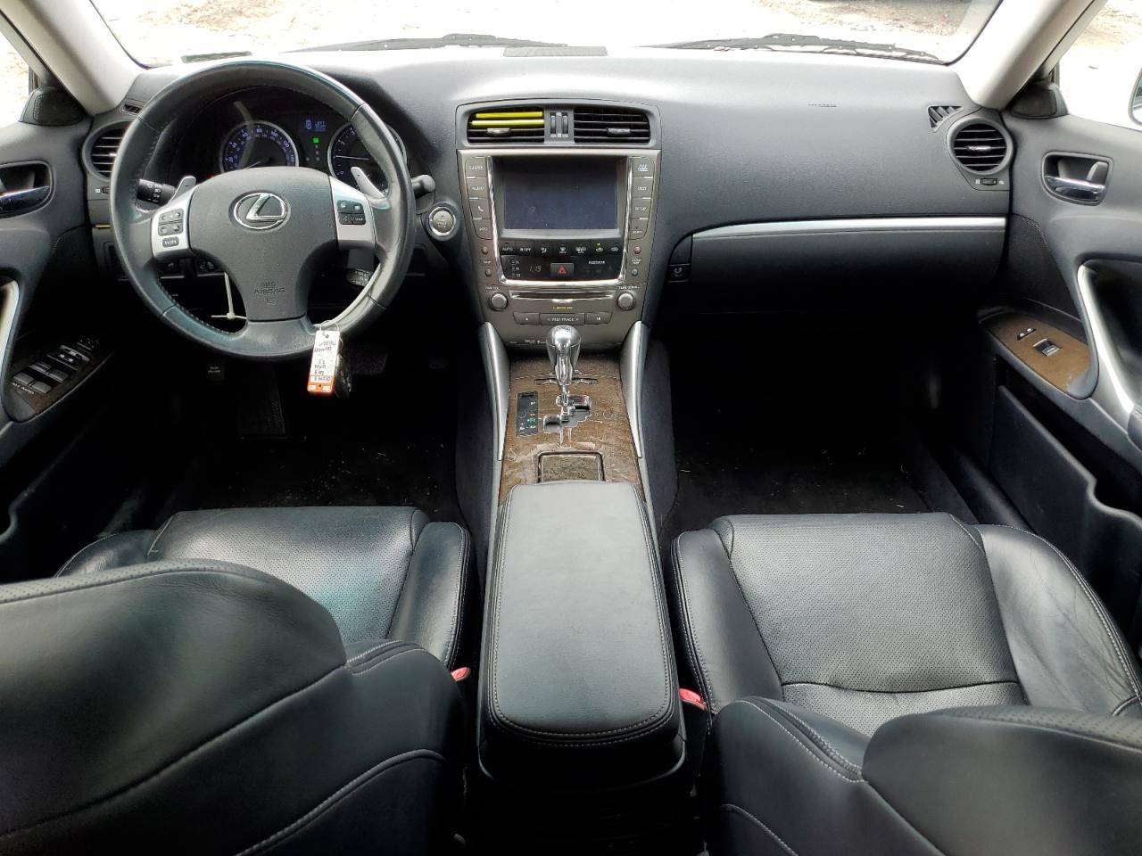 2013 Lexus Is 250 White vin: JTHBF5C29D5192124