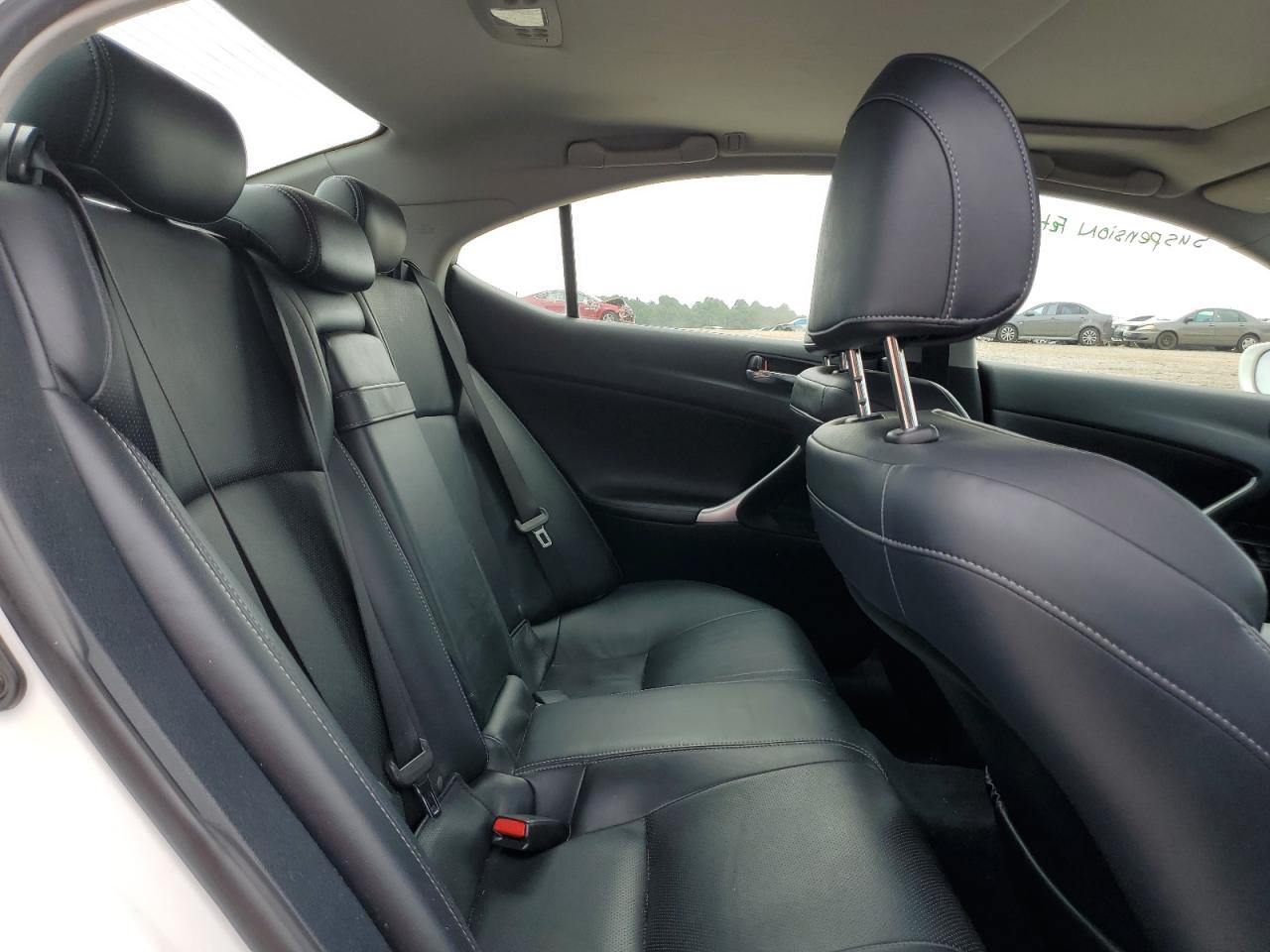 2013 Lexus Is 250 White vin: JTHBF5C29D5192124