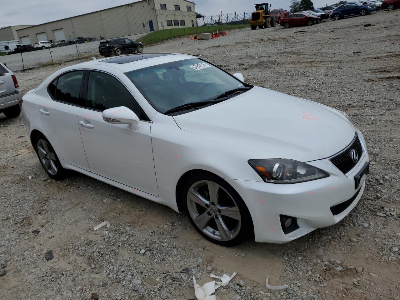 2013 Lexus Is 250 White vin: JTHBF5C29D5192124
