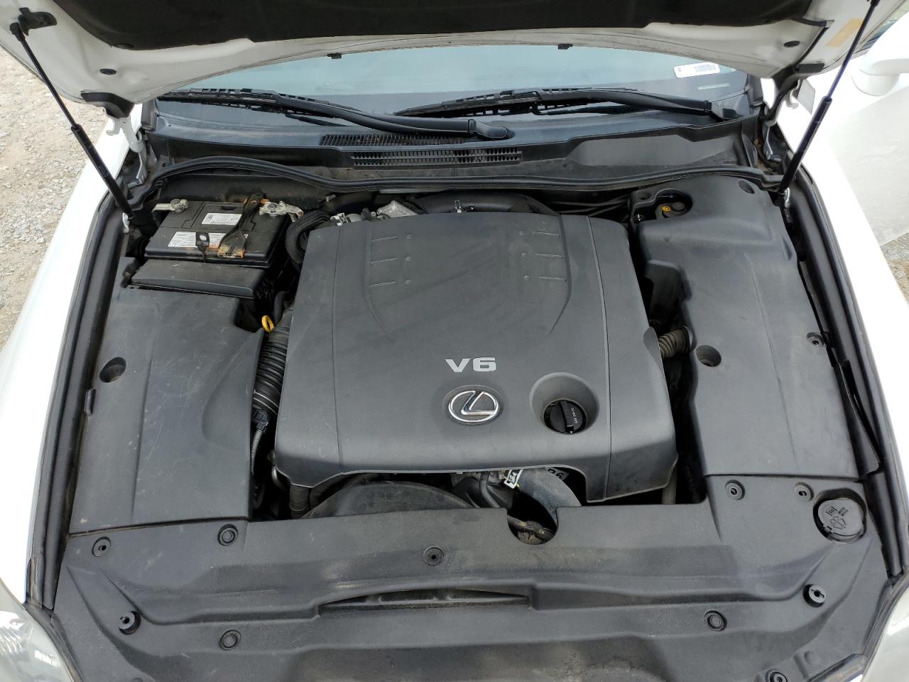 2013 Lexus Is 250 White vin: JTHBF5C29D5192124