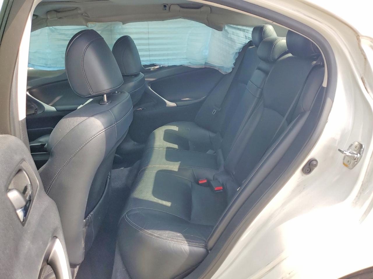 2013 Lexus Is 250 White vin: JTHBF5C29D5192124