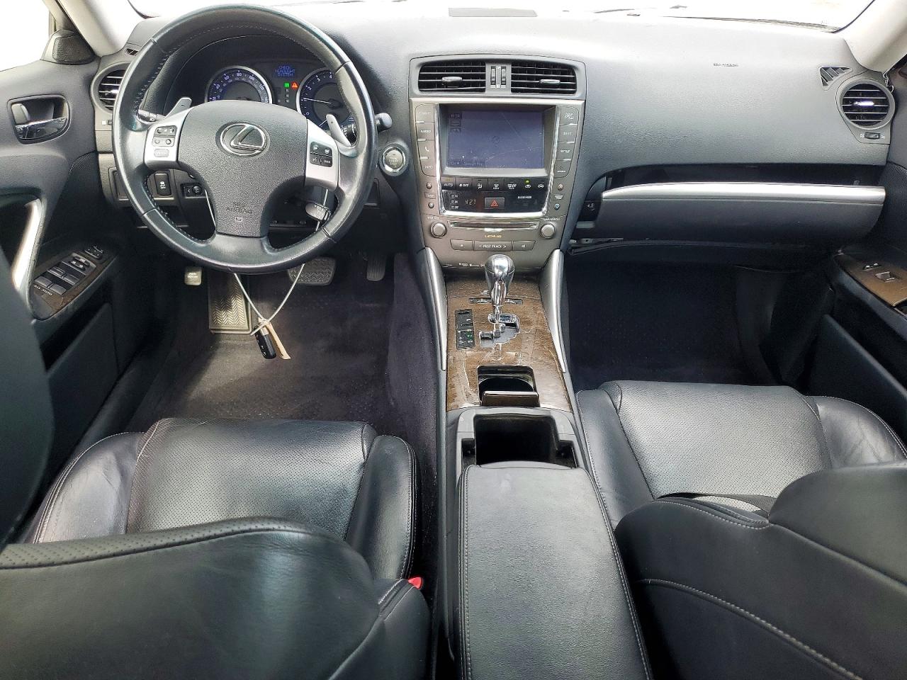 2013 Lexus Is 250 White vin: JTHBF5C29D5192124