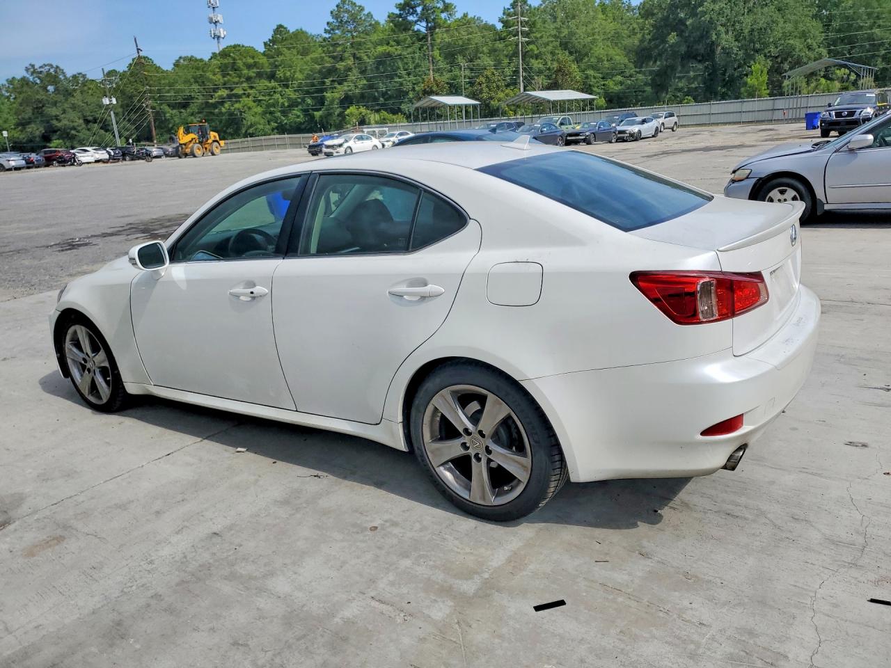 2013 Lexus Is 250 White vin: JTHBF5C29D5192124