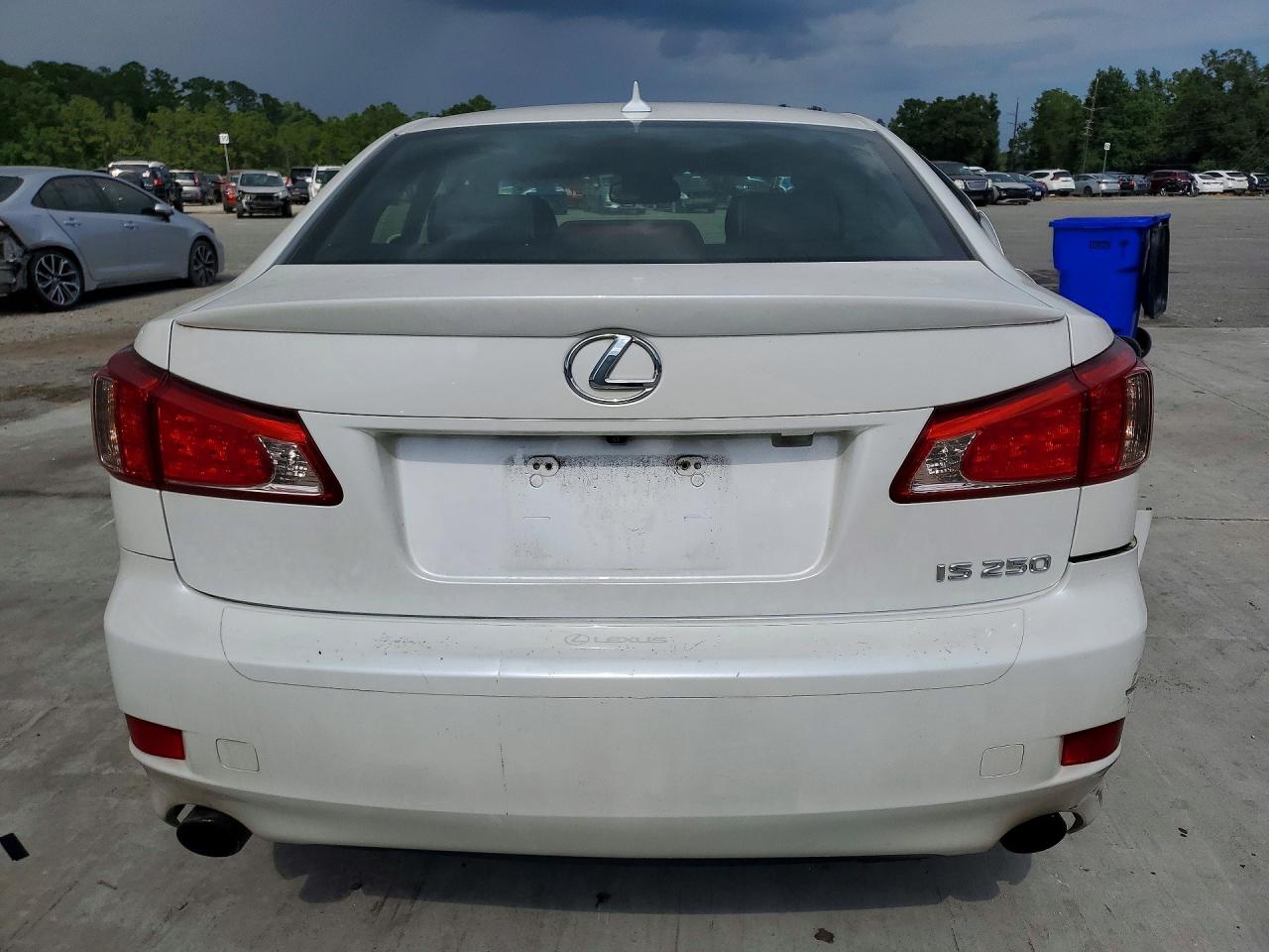 2013 Lexus Is 250 White vin: JTHBF5C29D5192124