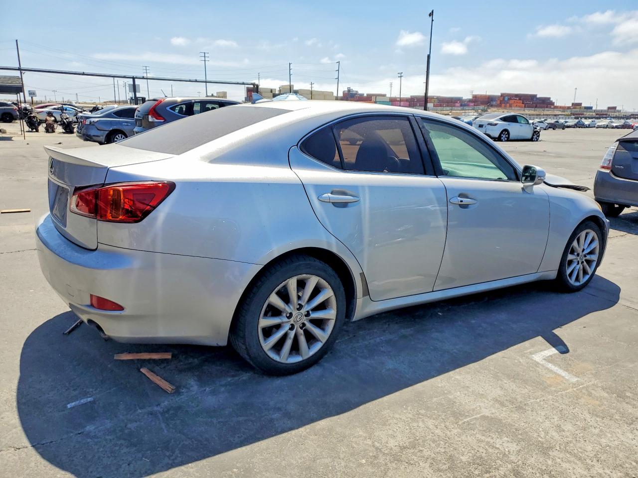 2010 Lexus Is 250 Base Silver vin: JTHBF5C2XA5116925