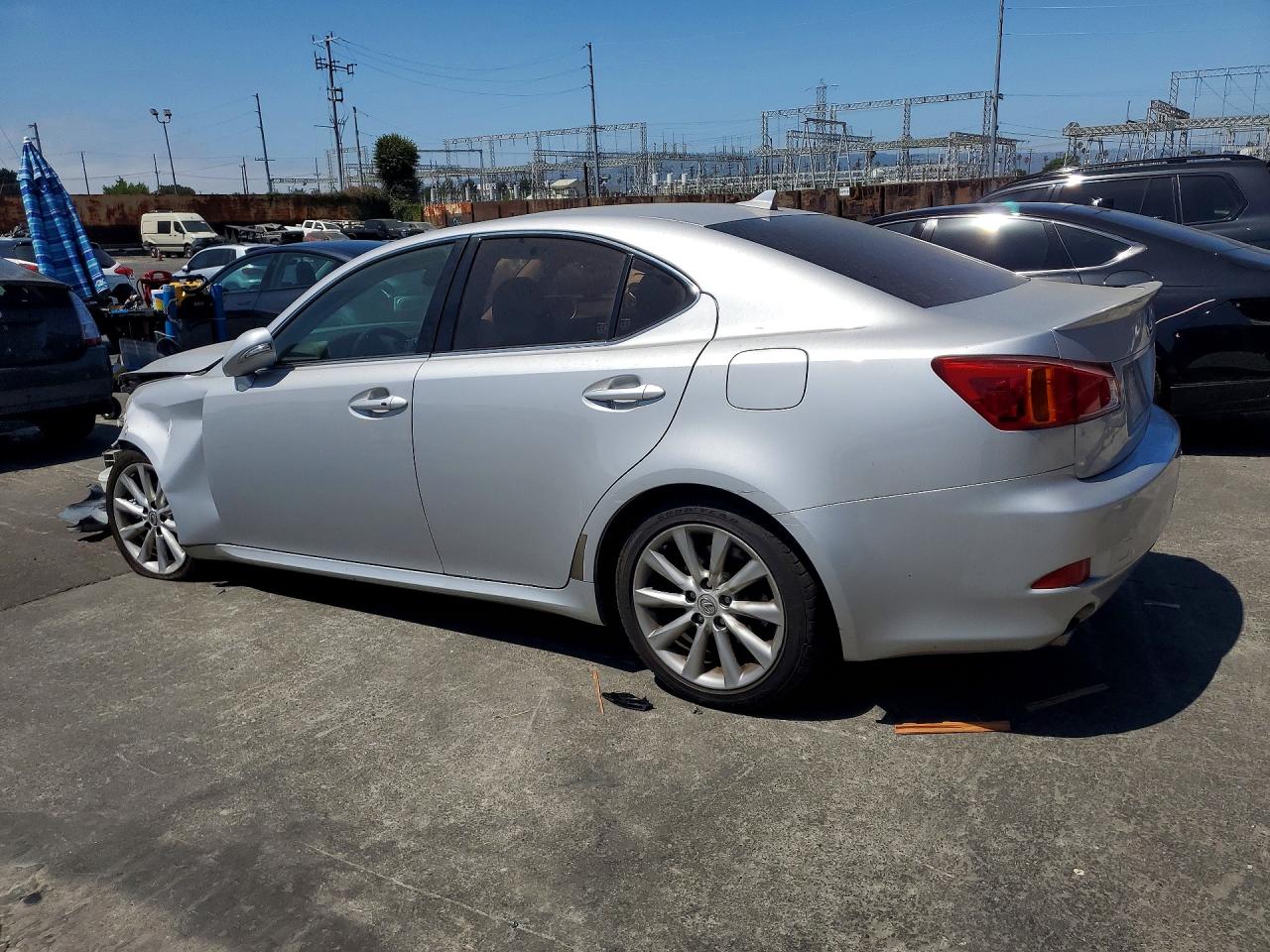 2010 Lexus Is 250 Base Silver vin: JTHBF5C2XA5116925