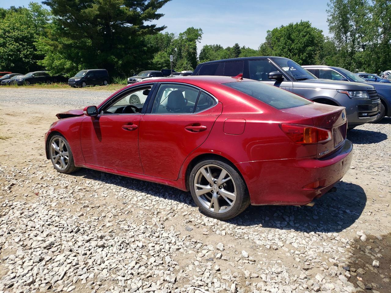 2010 Lexus Is 250 Red vin: JTHBF5C2XA5118206