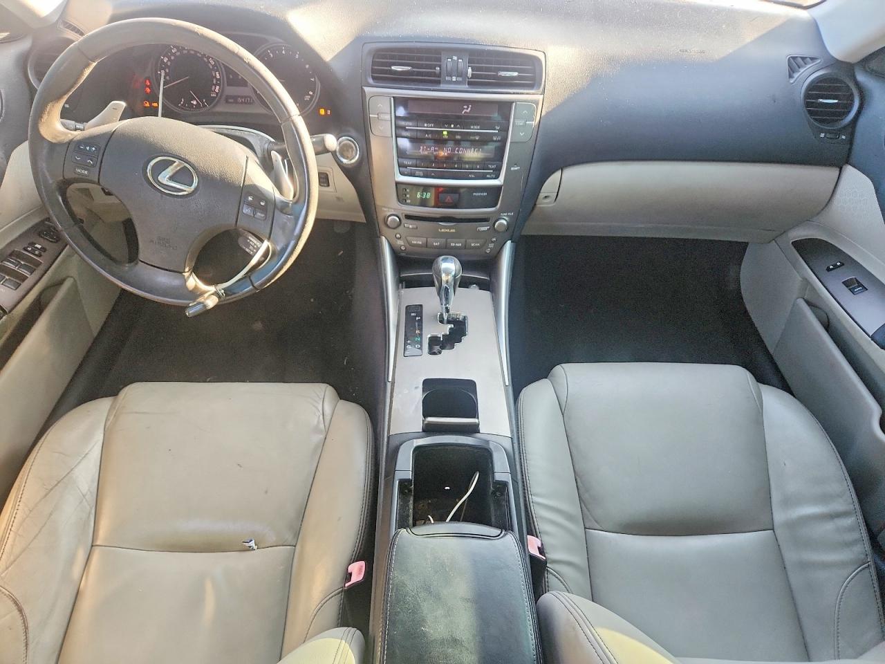2010 Lexus Is 250 Silver vin: JTHBF5C2XA5123700