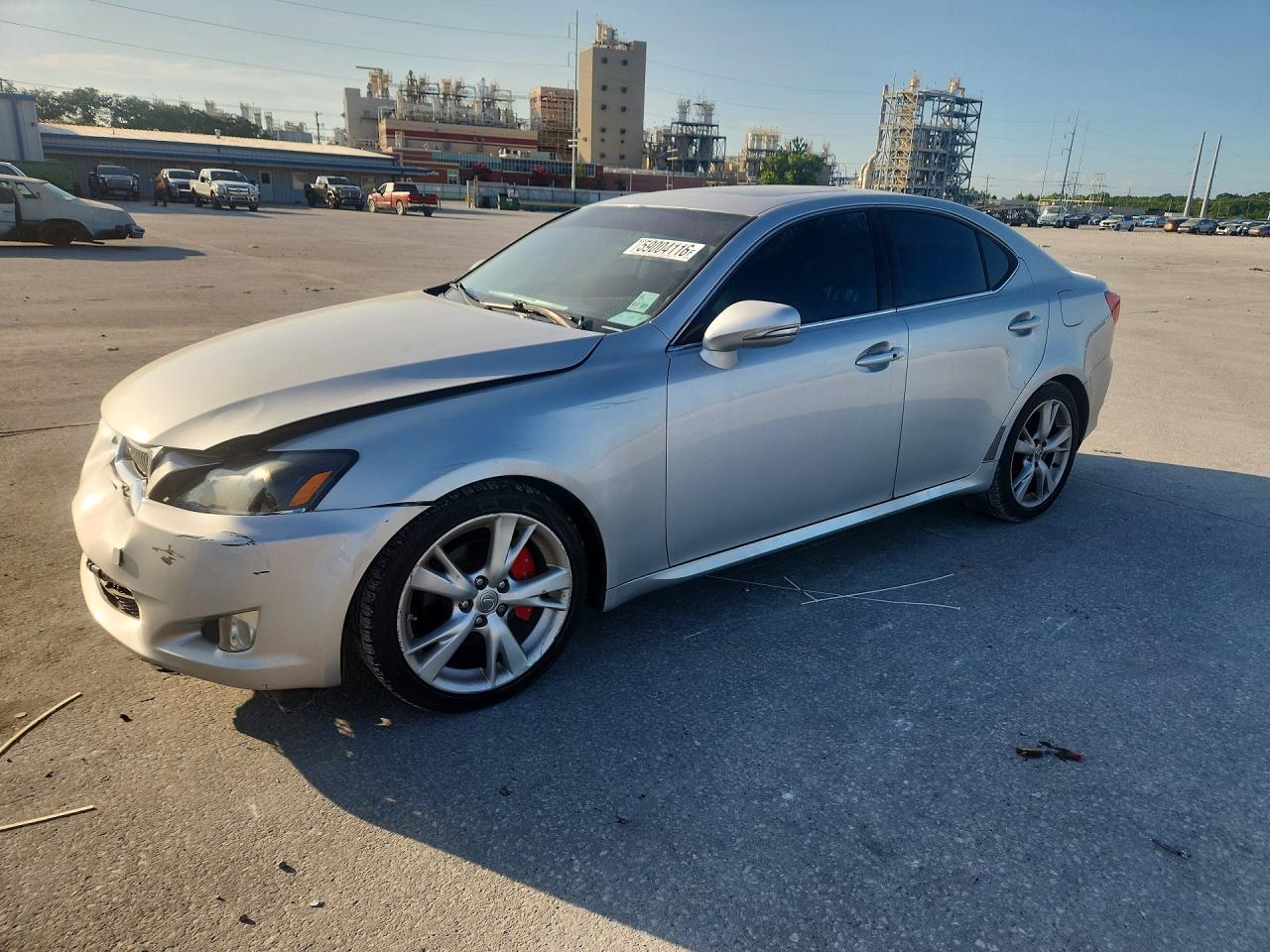 2010 Lexus Is 250 Silver vin: JTHBF5C2XA5123700