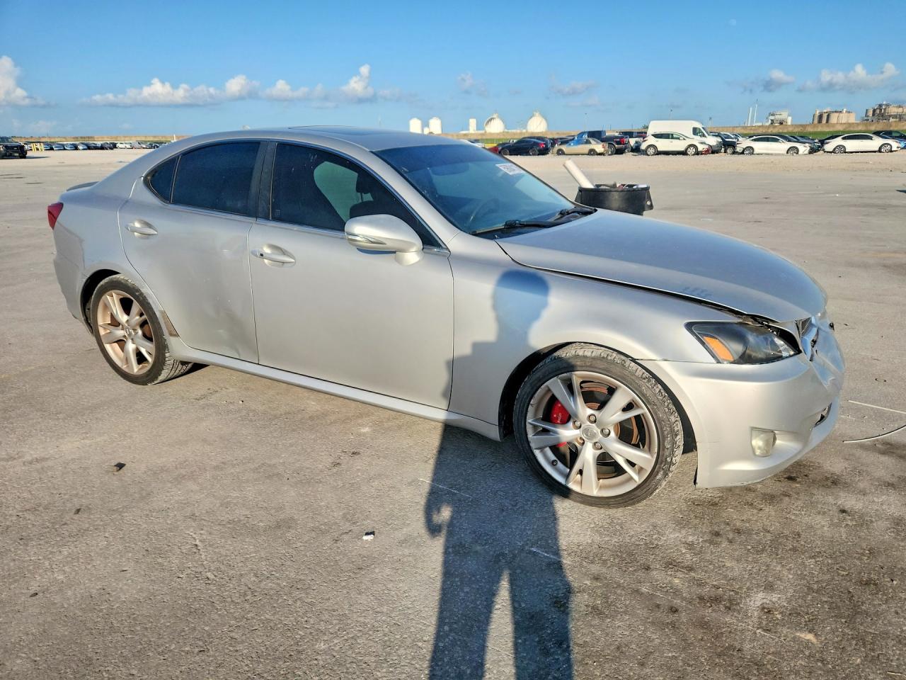 2010 Lexus Is 250 Silver vin: JTHBF5C2XA5123700