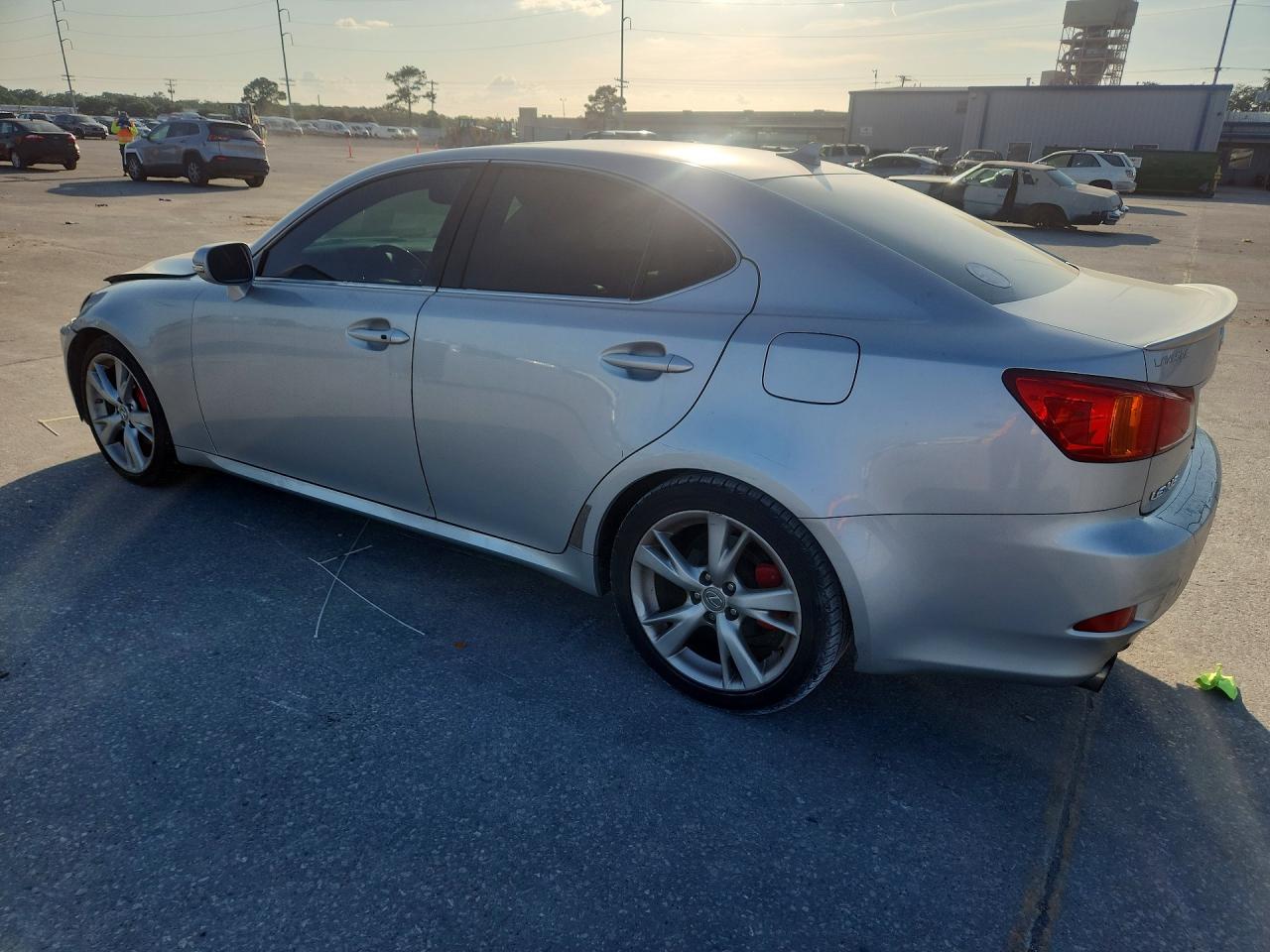 2010 Lexus Is 250 Silver vin: JTHBF5C2XA5123700