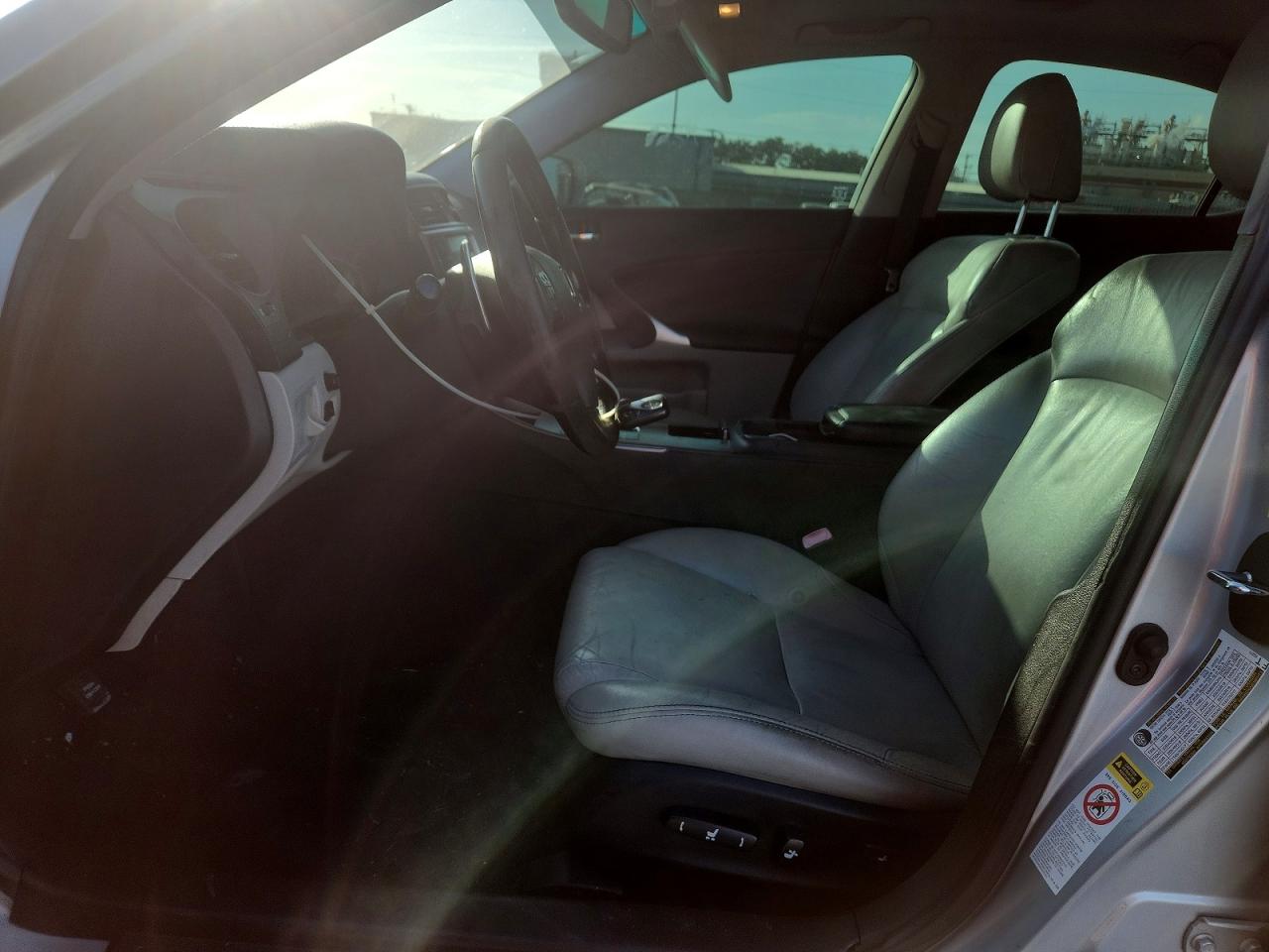 2010 Lexus Is 250 Silver vin: JTHBF5C2XA5123700