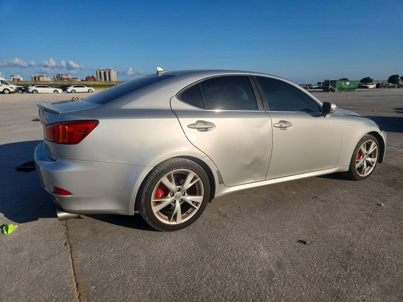 2010 Lexus Is 250 Silver vin: JTHBF5C2XA5123700