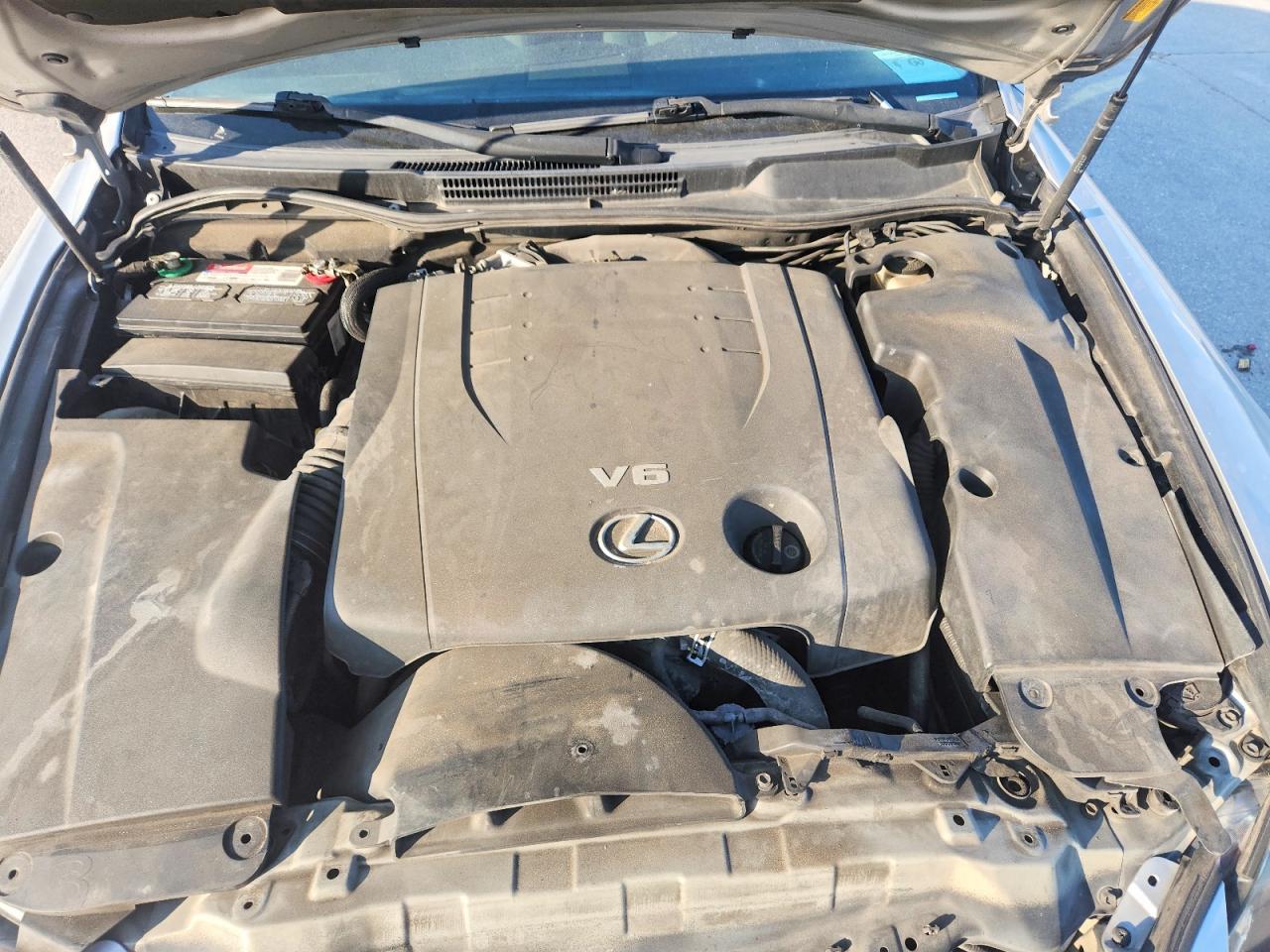 2010 Lexus Is 250 Silver vin: JTHBF5C2XA5123700