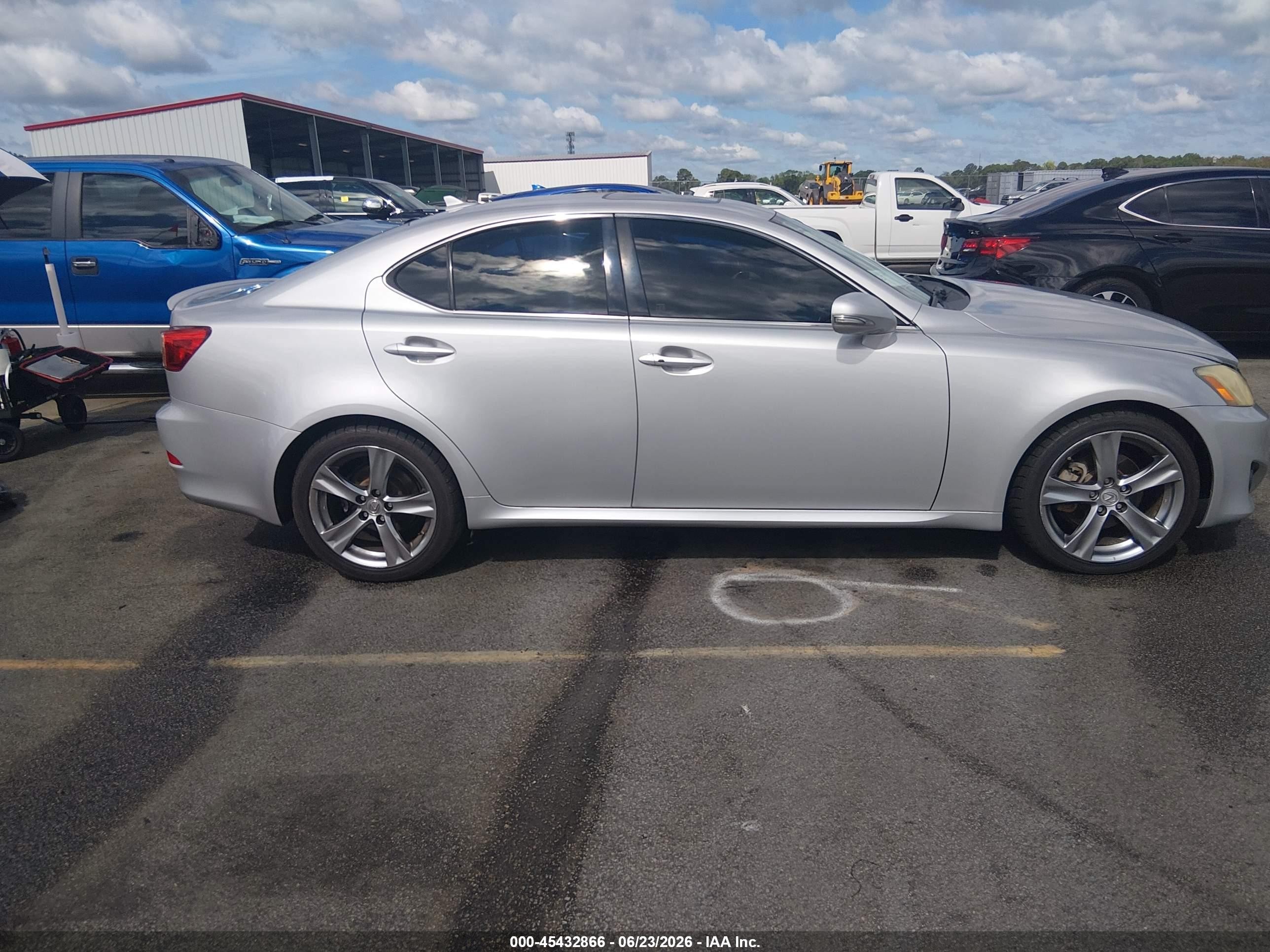 2011 Lexus Is 250   Silver vin: JTHBF5C2XB5131216