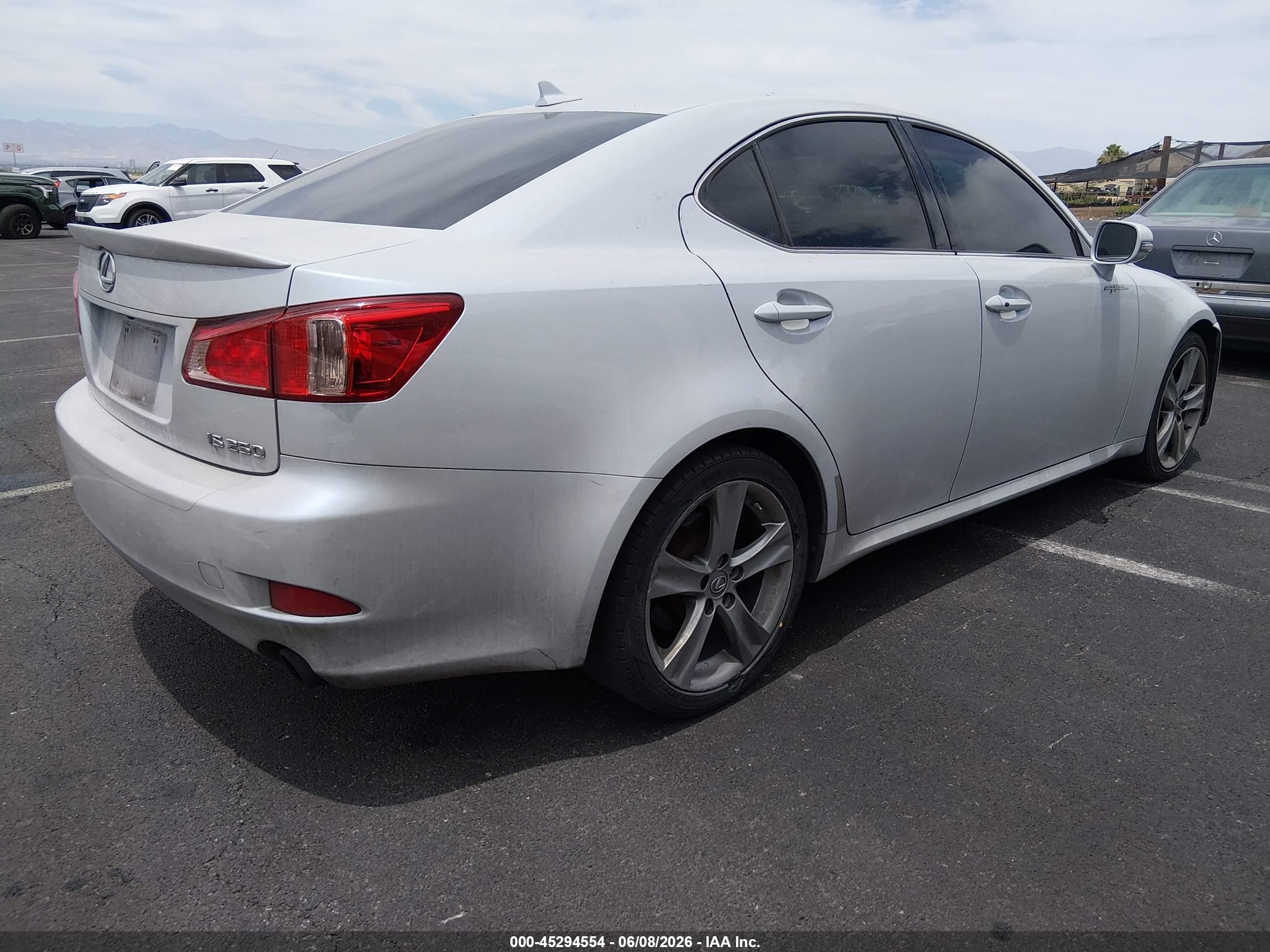 2011 Lexus Is 250   White vin: JTHBF5C2XB5138053