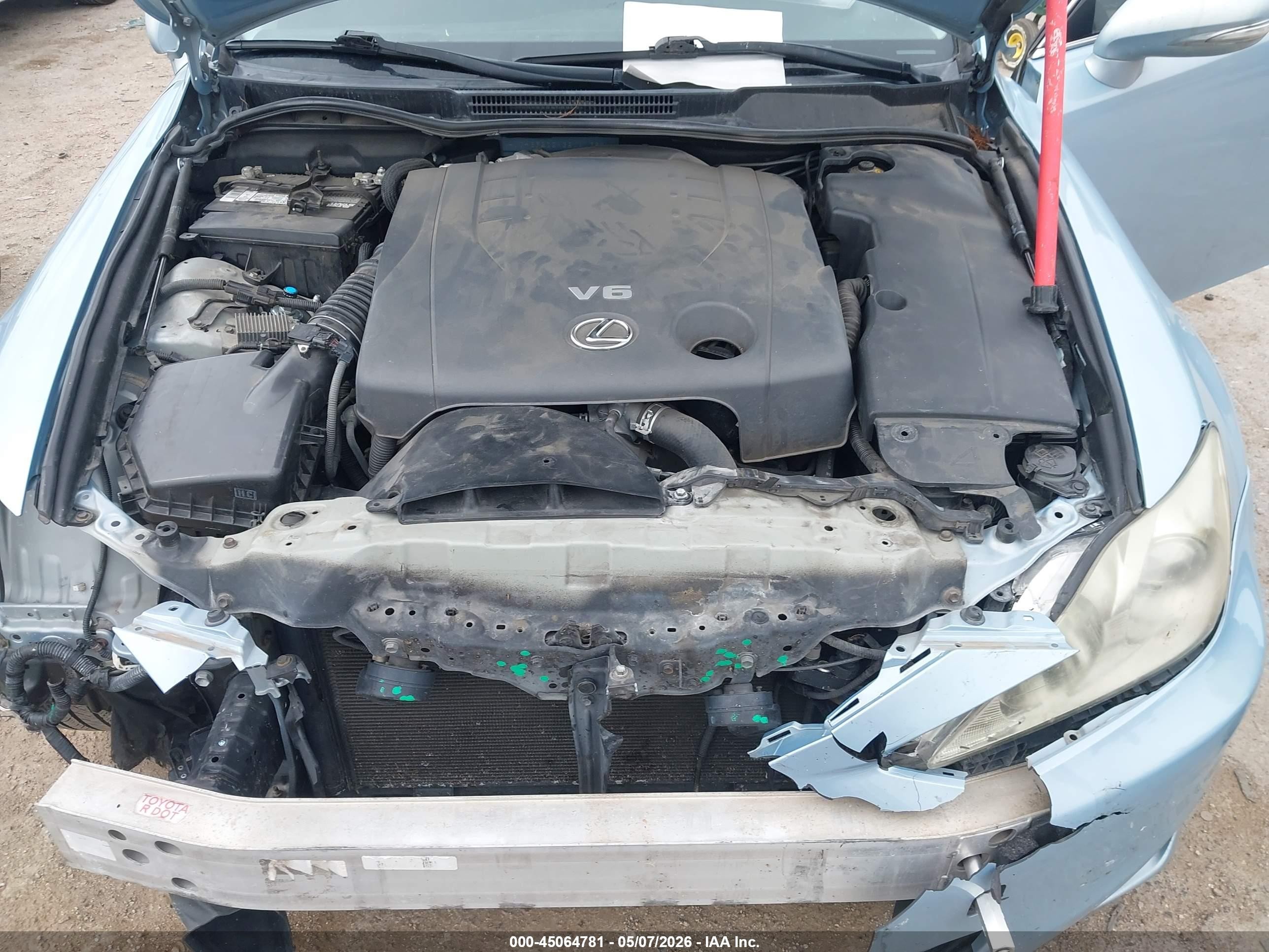 2011 Lexus Is 250 Blue vin: JTHBF5C2XB5141390