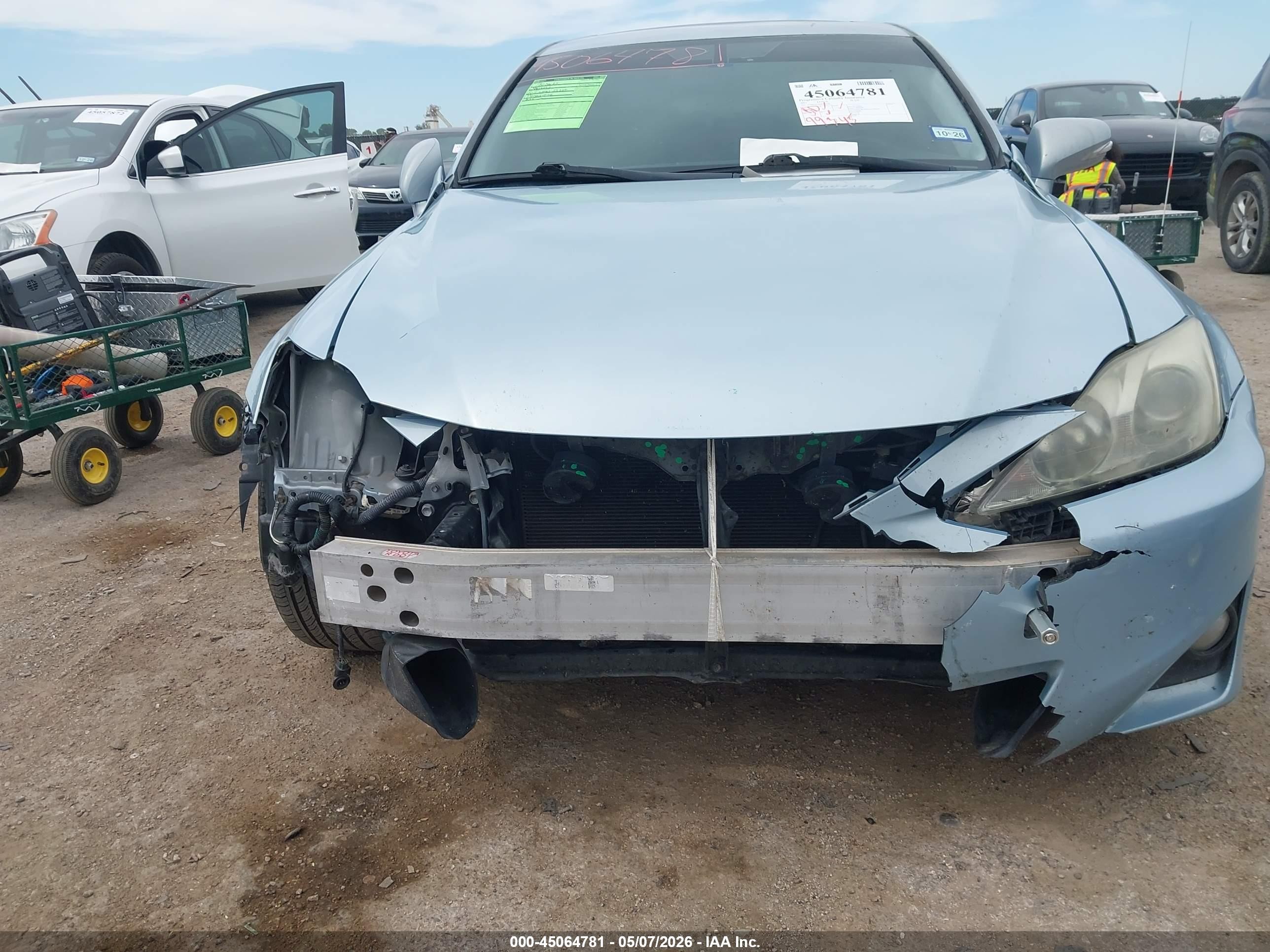 2011 Lexus Is 250 Blue vin: JTHBF5C2XB5141390