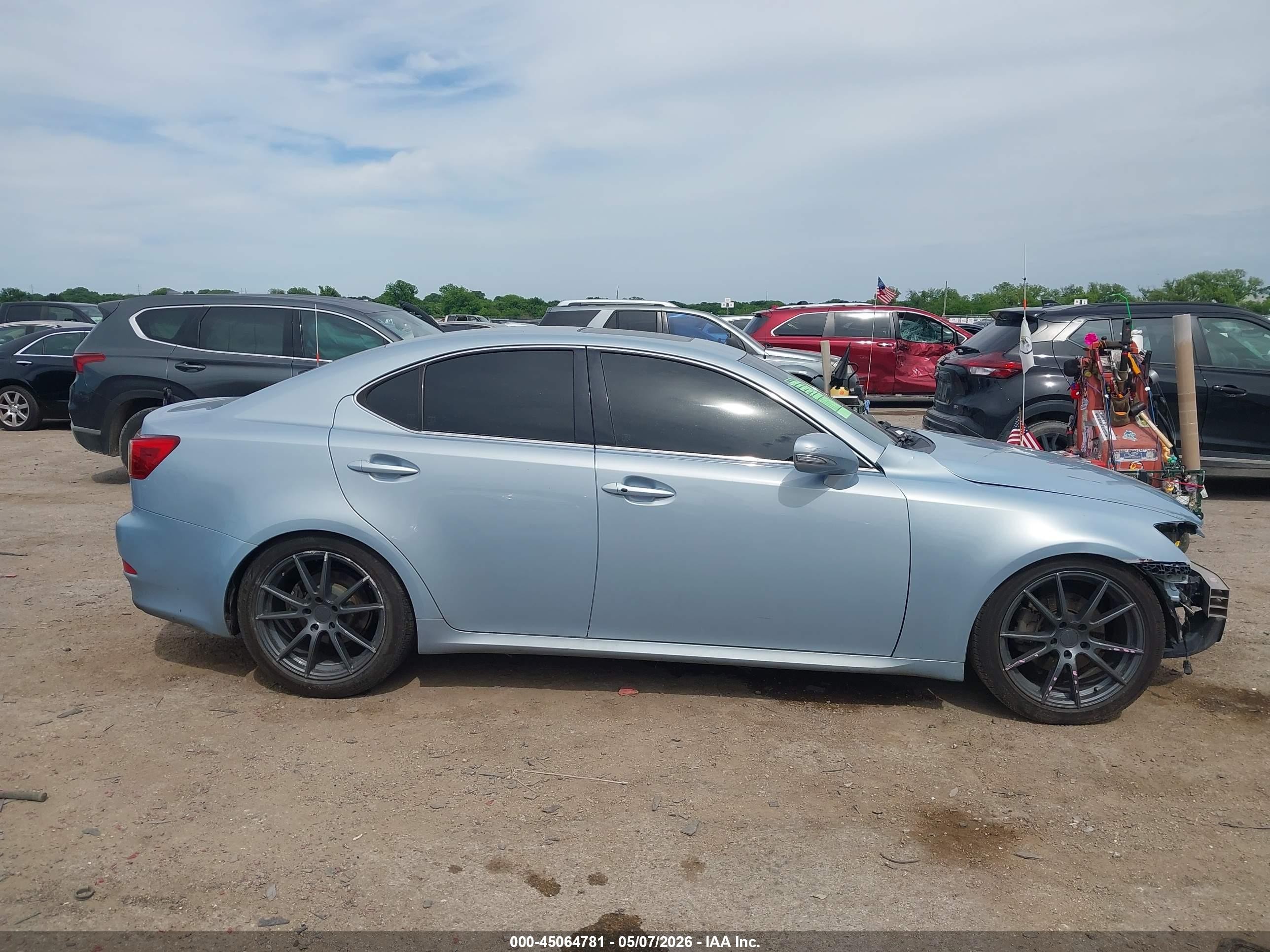 2011 Lexus Is 250 Blue vin: JTHBF5C2XB5141390