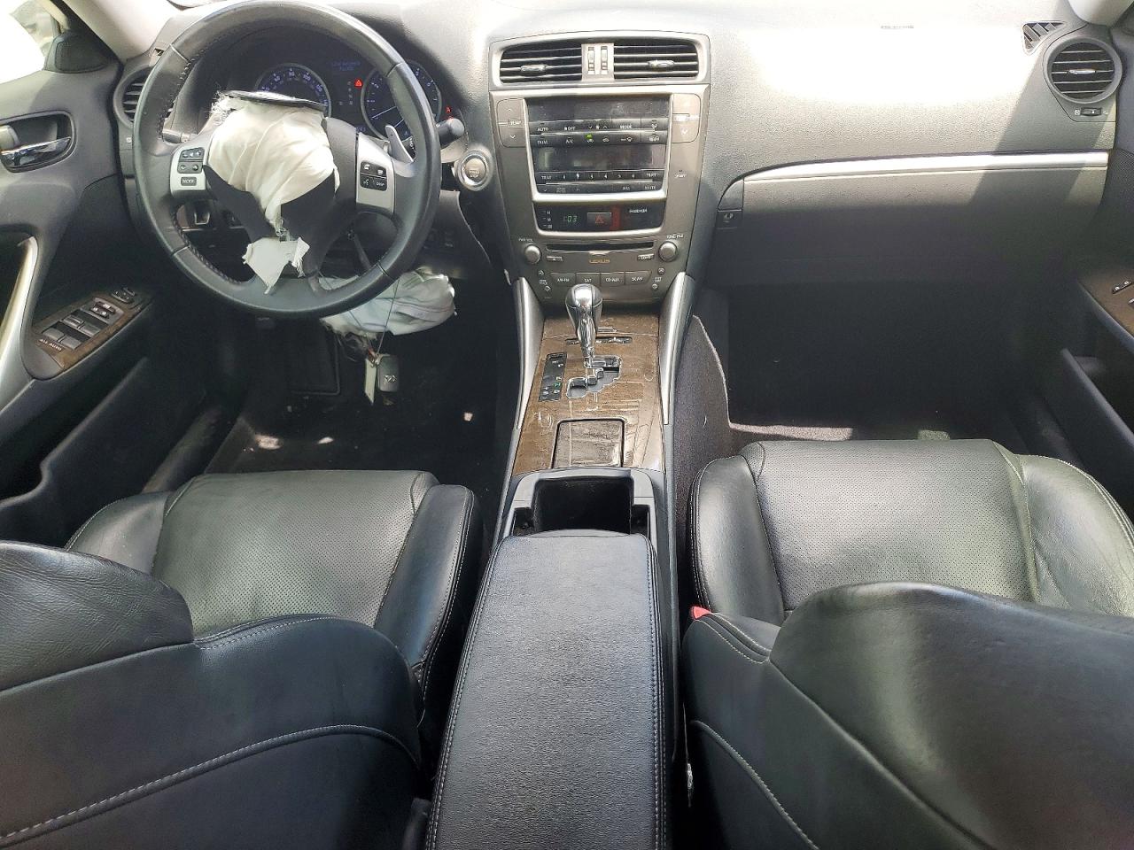 2011 Lexus Is 250 White vin: JTHBF5C2XB5147433