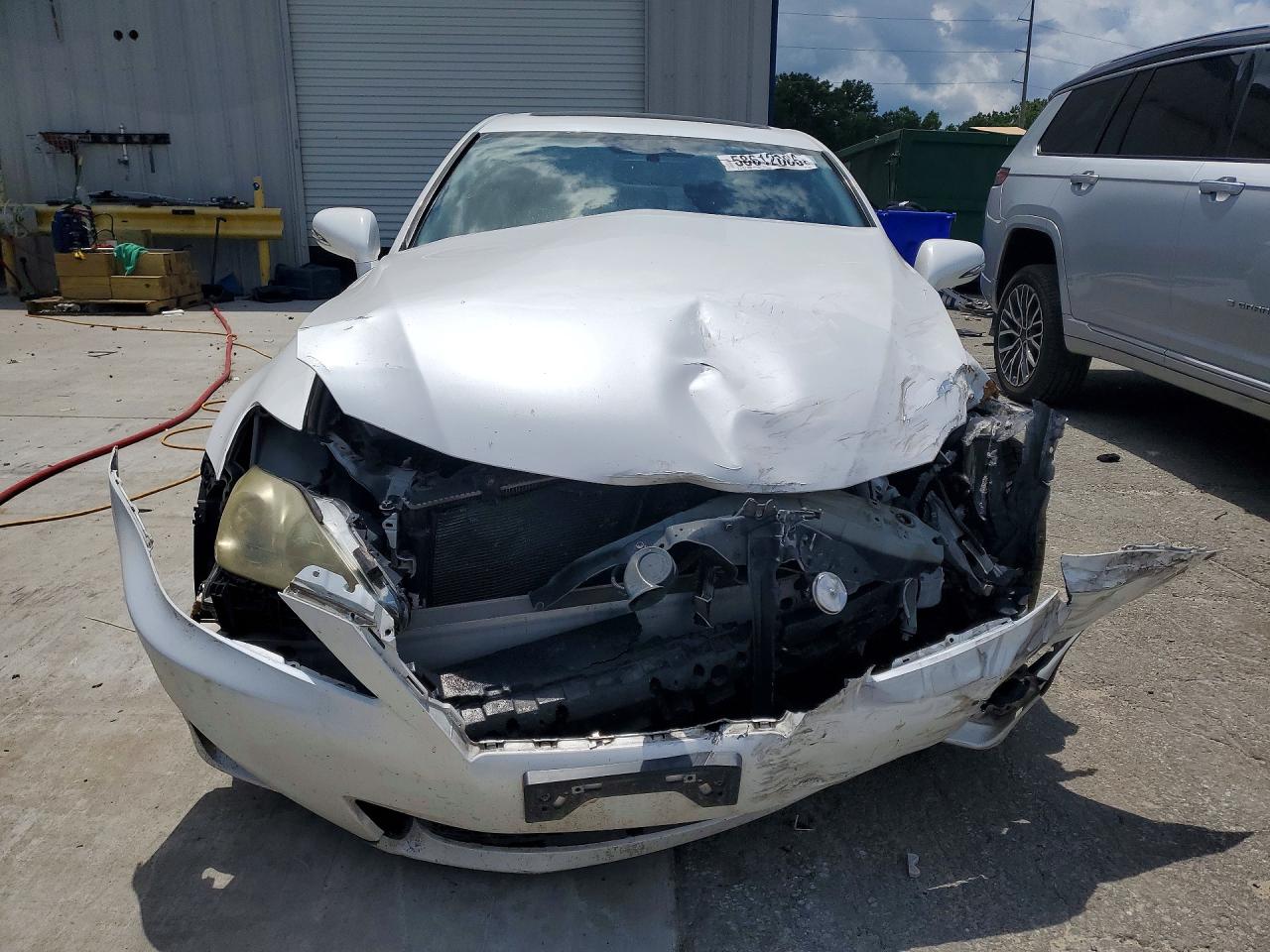 2011 Lexus Is 250 White vin: JTHBF5C2XB5147433